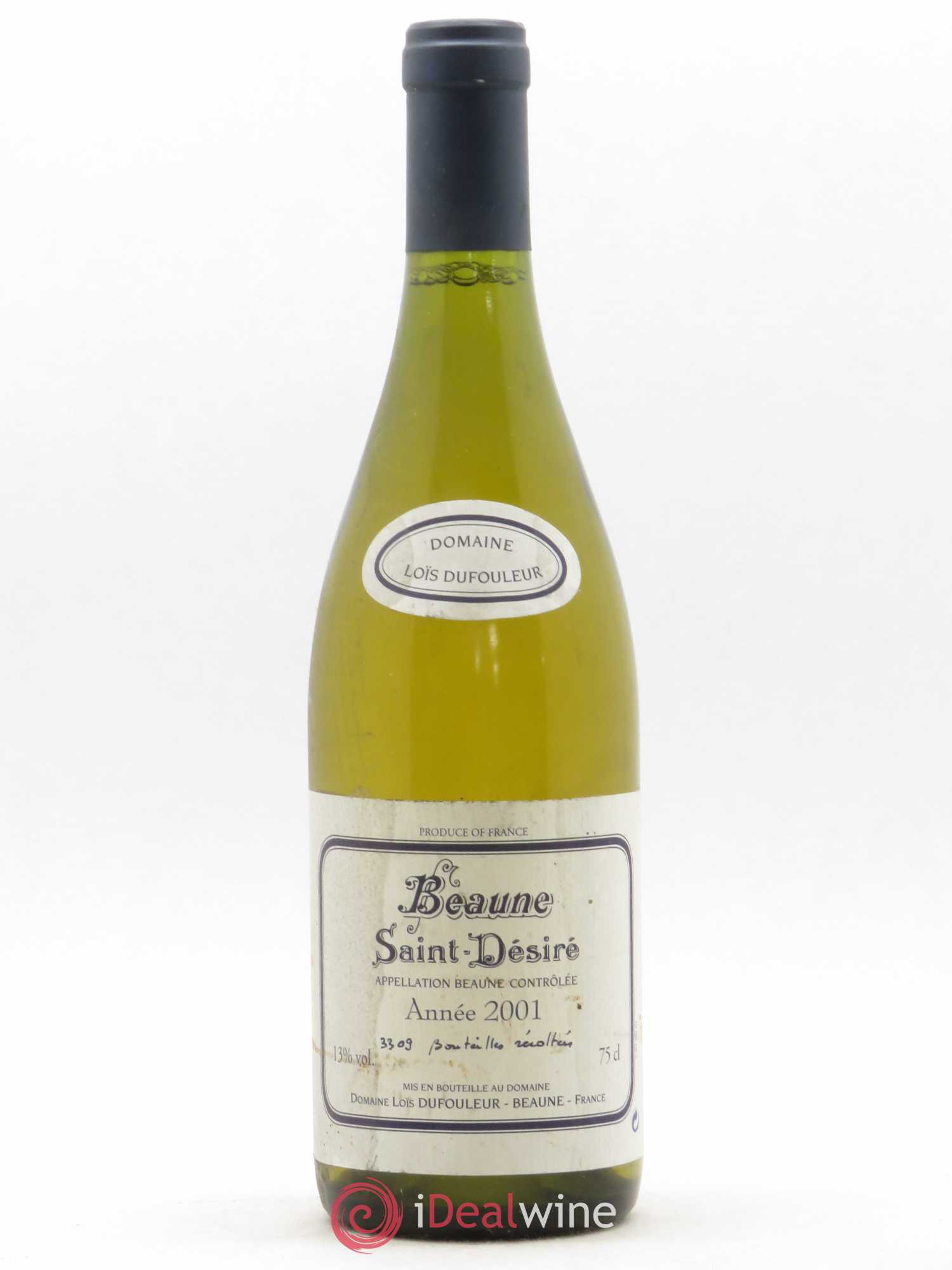 Beaune Saint-Désiré Loïs Dufouleur 2001 - Posten von 1 Flasche - 0