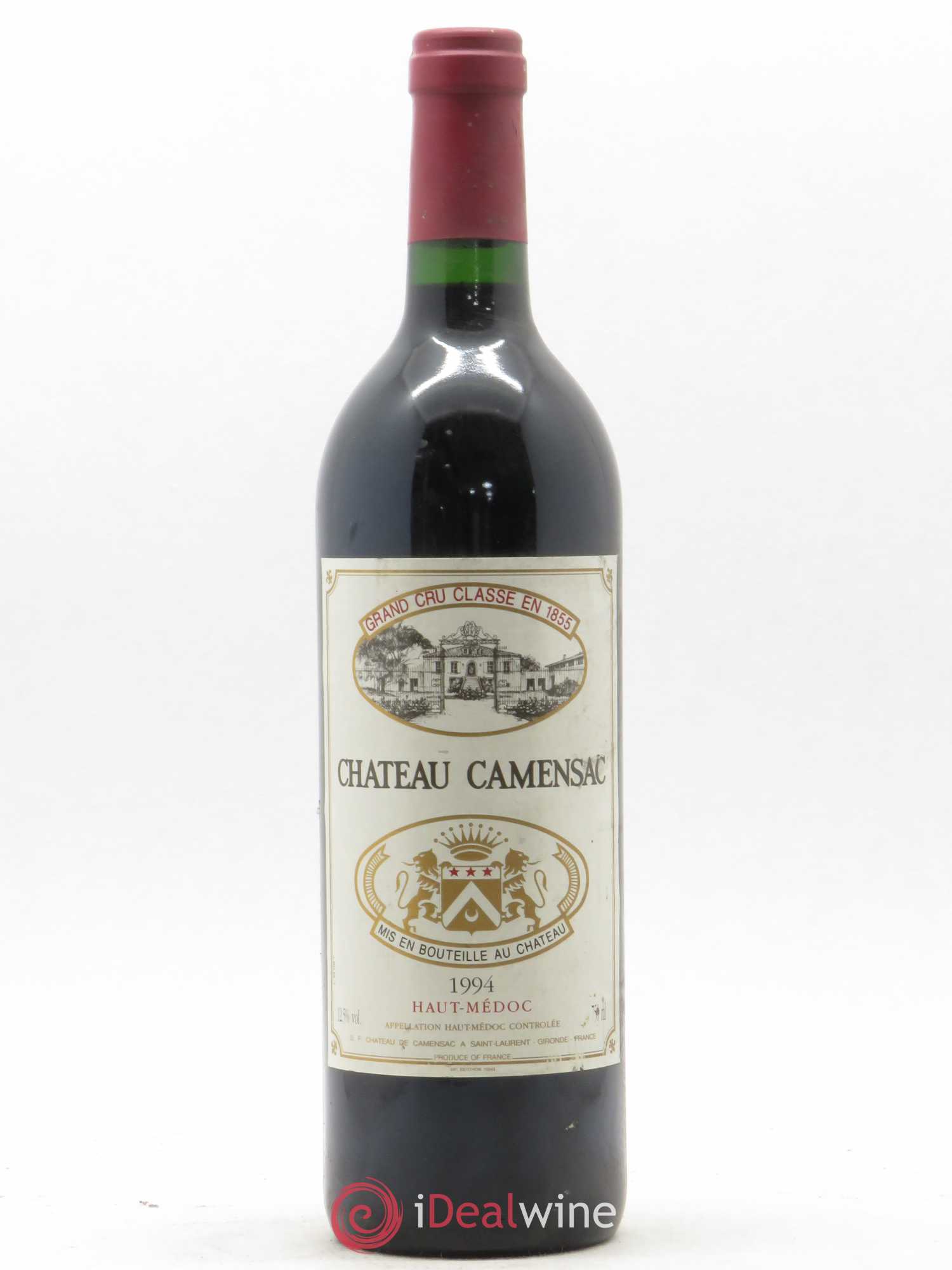 Château Camensac 5ème Grand Cru Classé 1994 - Lot de 1 bouteille - 0
