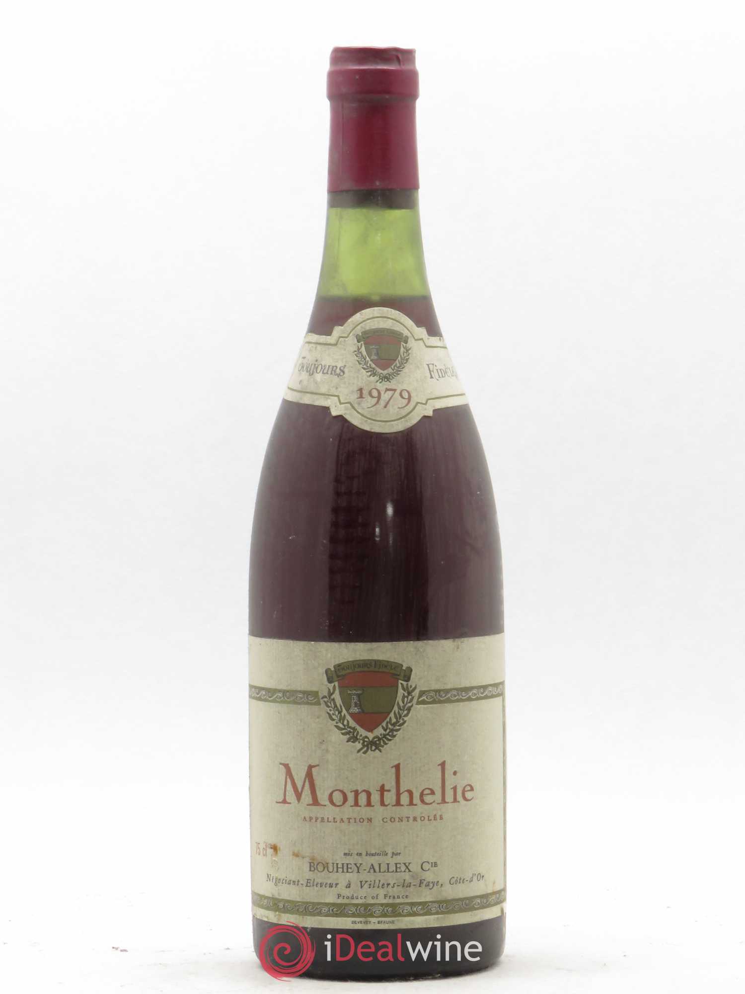 Monthélie Bouhey Allex 1979 - Lot de 1 bouteille - 0