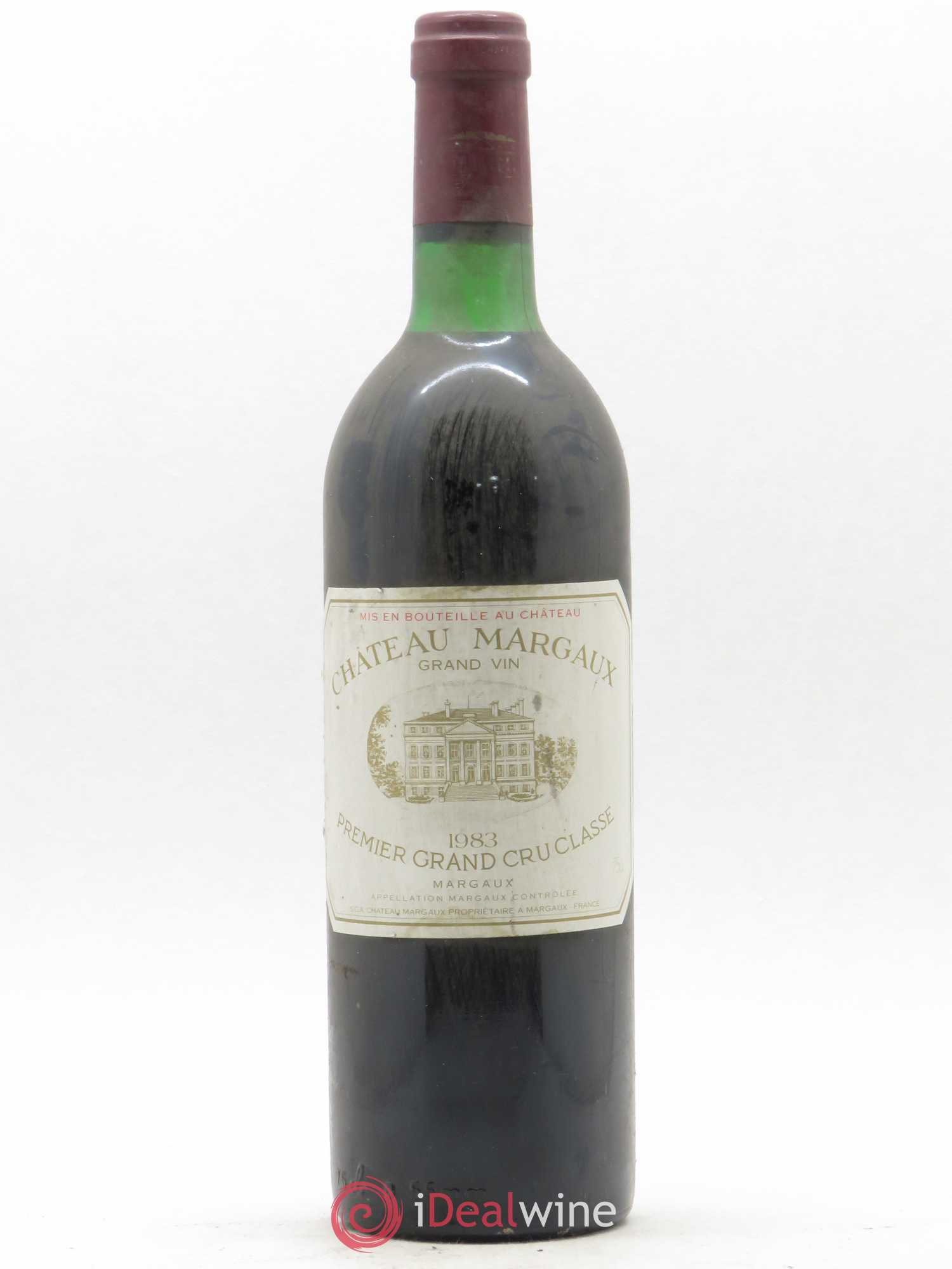 Château Margaux 1er Grand Cru Classé 1983 - Lot de 1 bouteille - 0