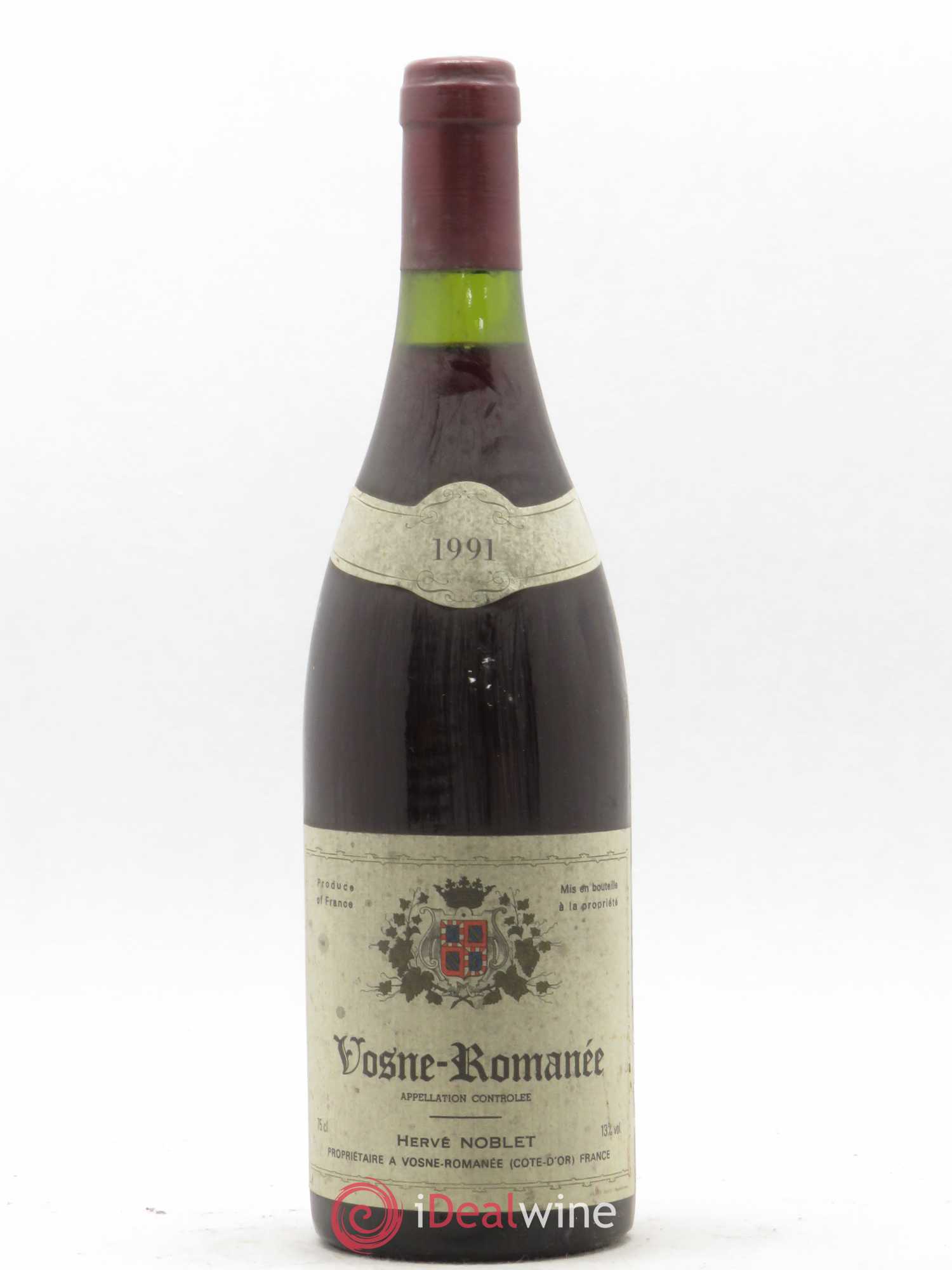 Vosne-Romanée Hervé Noblet 1991 - Lot de 1 bouteille - 0