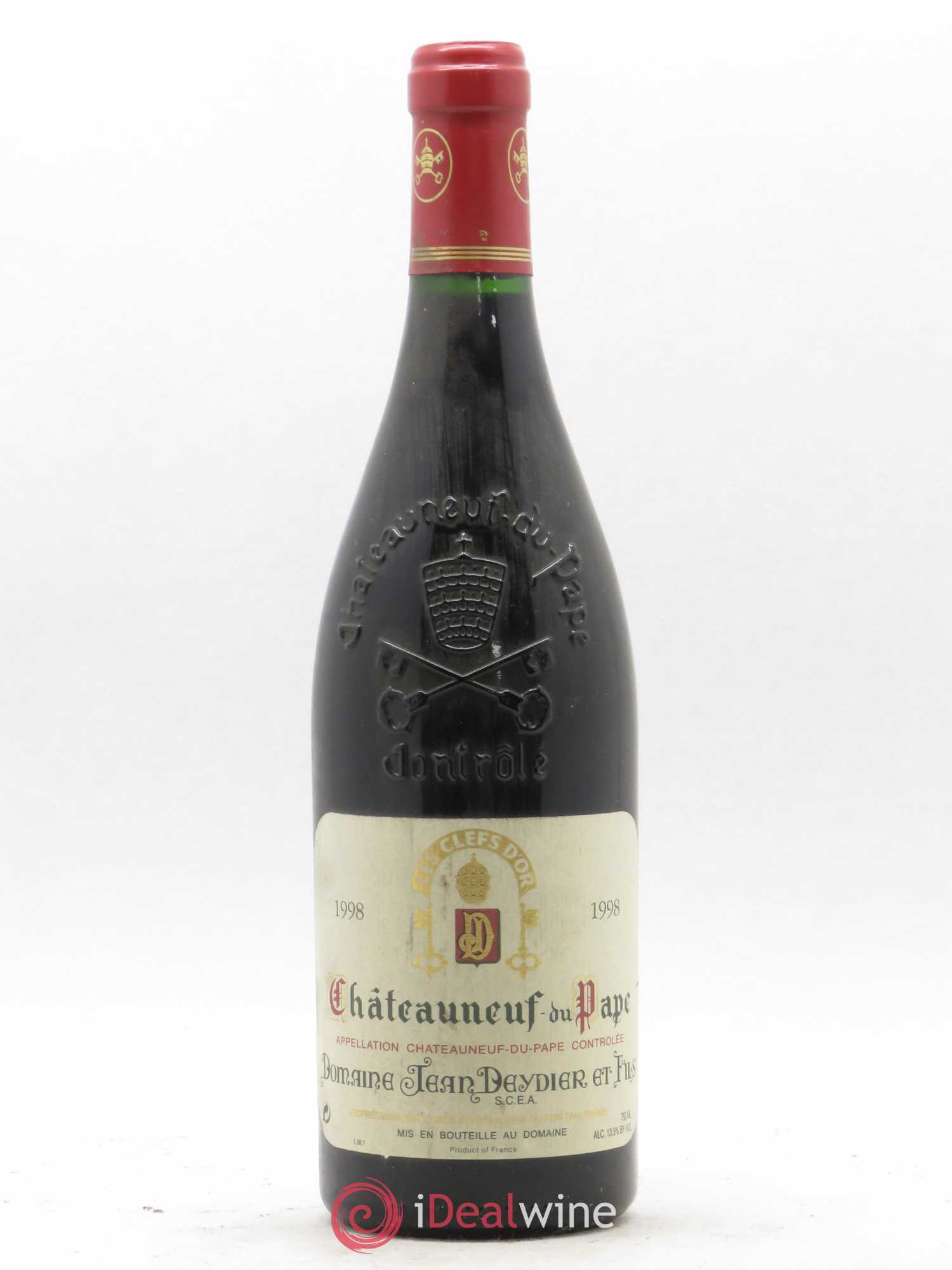 Châteauneuf-du-Pape Jean Deydier 1998 - Lot de 1 bouteille - 0