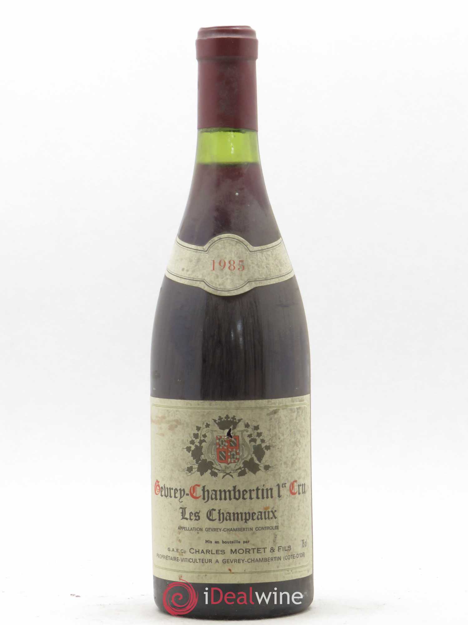 Gevrey-Chambertin 1er Cru Les Champeaux Charles Mortet 1985 - Posten von 1 Flasche - 0