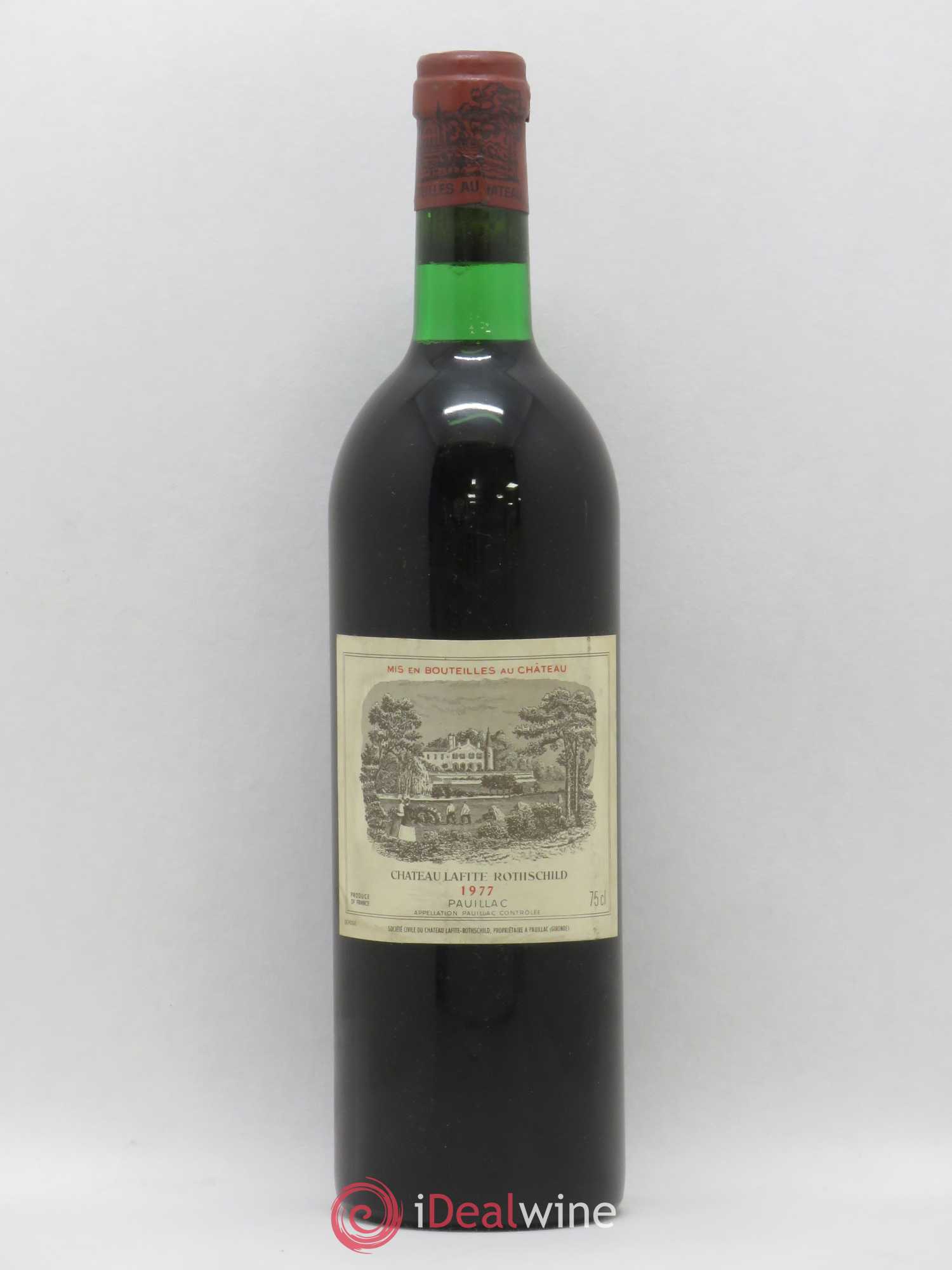 Château Lafite Rothschild 1er Grand Cru Classé 1977 - Lot de 1 bouteille - 0