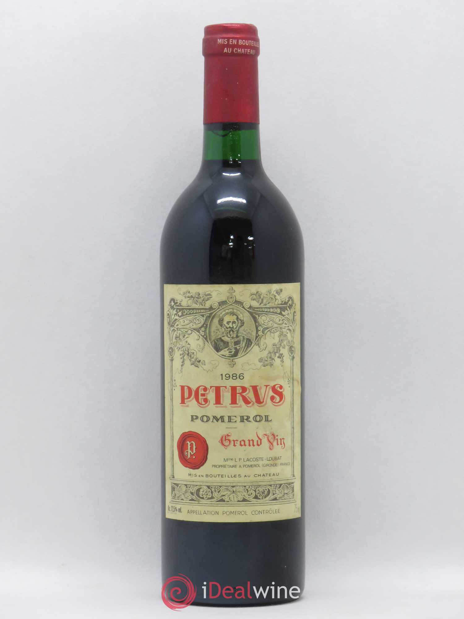 Petrus 1986 - Lot de 1 bouteille - 0