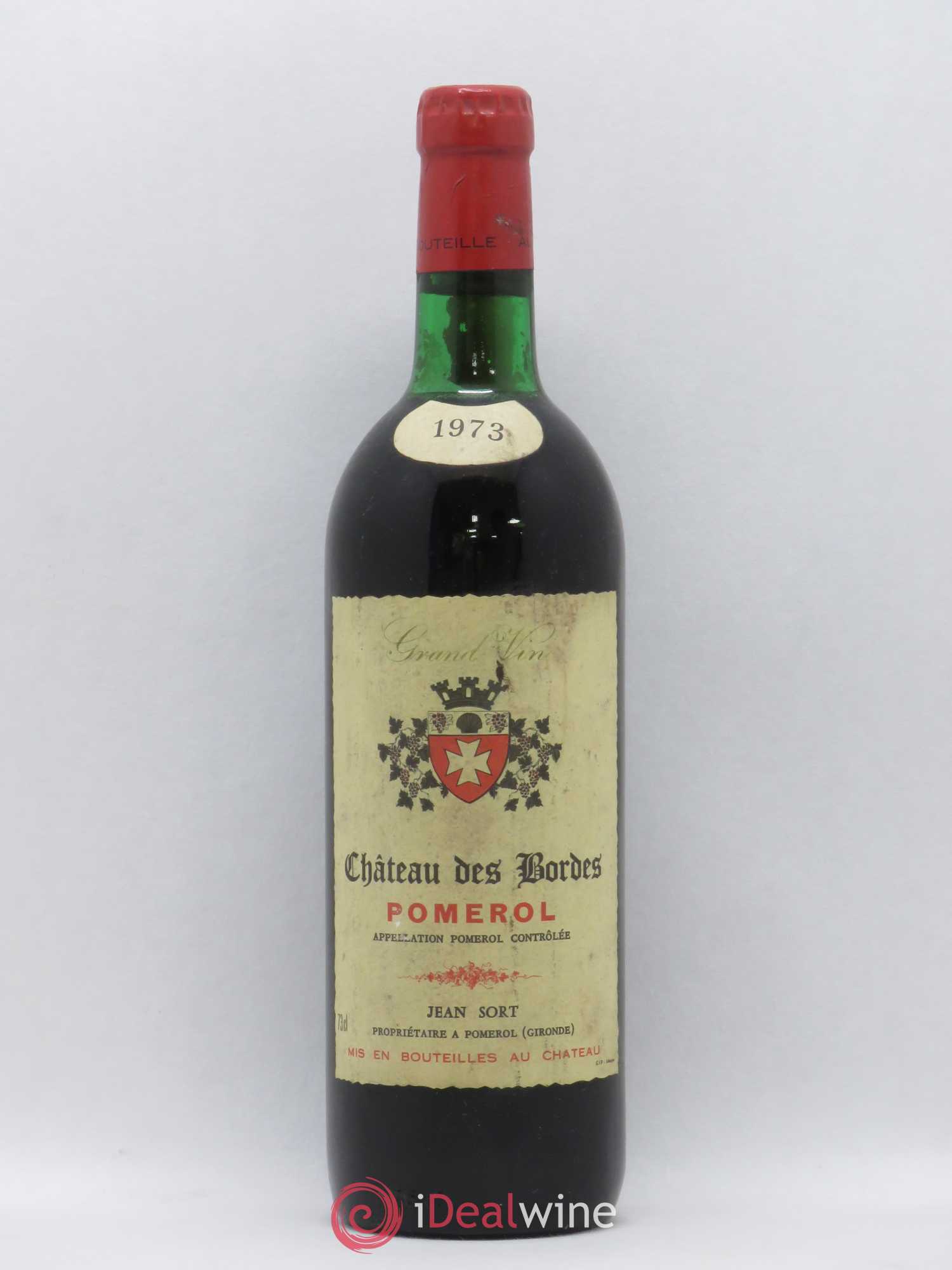 Bordeaux Des Bordes 1973 - Lot de 1 bouteille - 0
