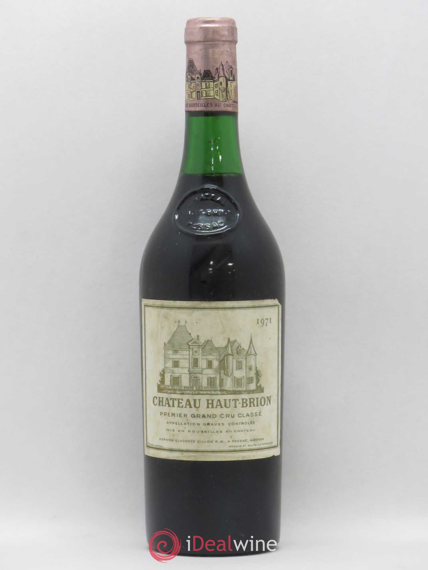 Château Haut Brion 1er Grand Cru Classé 1971 - Lot de 1 bouteille - 0