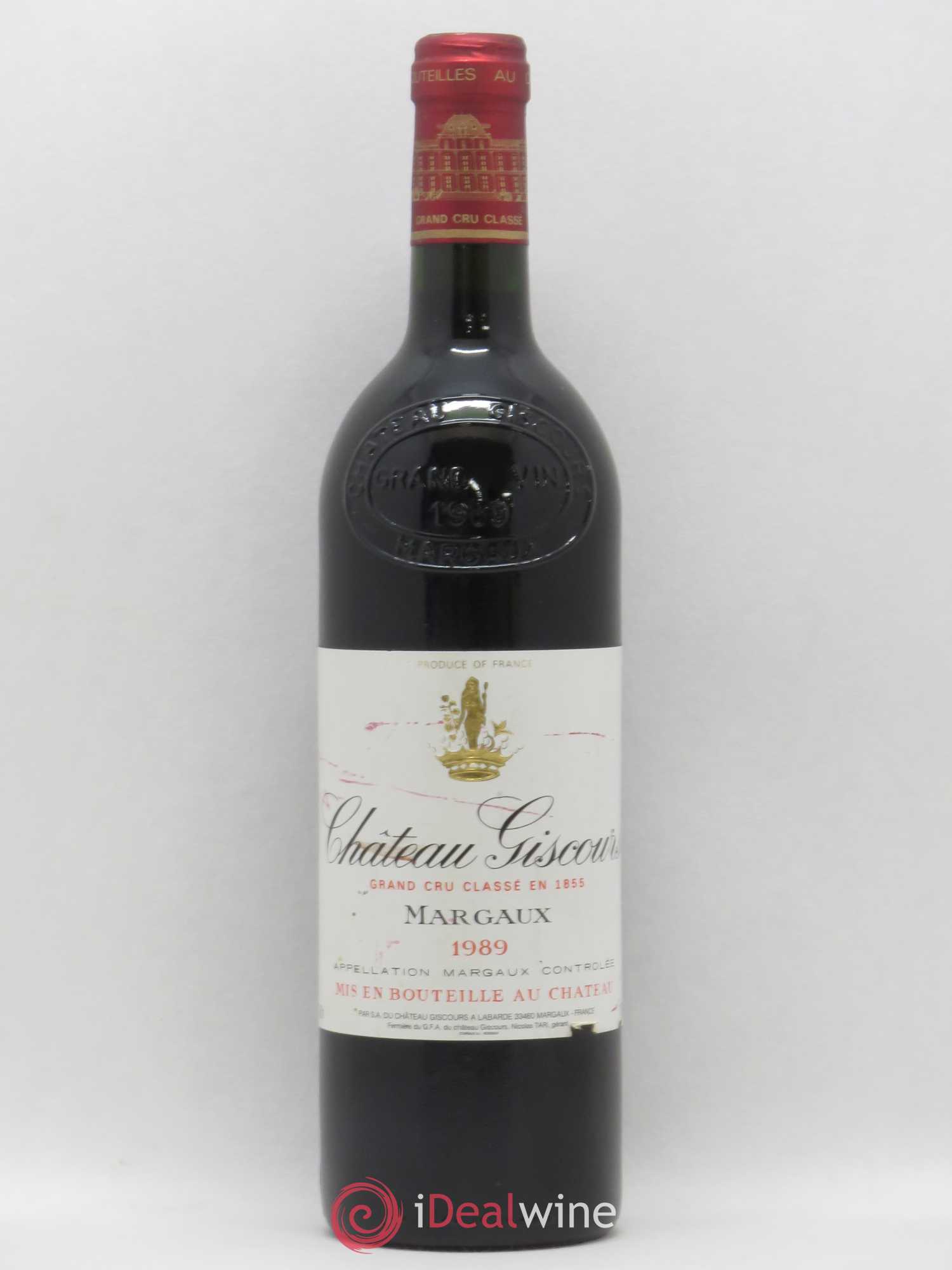 Château Giscours 3ème Grand Cru Classé 1989 - Lot de 1 bouteille - 0