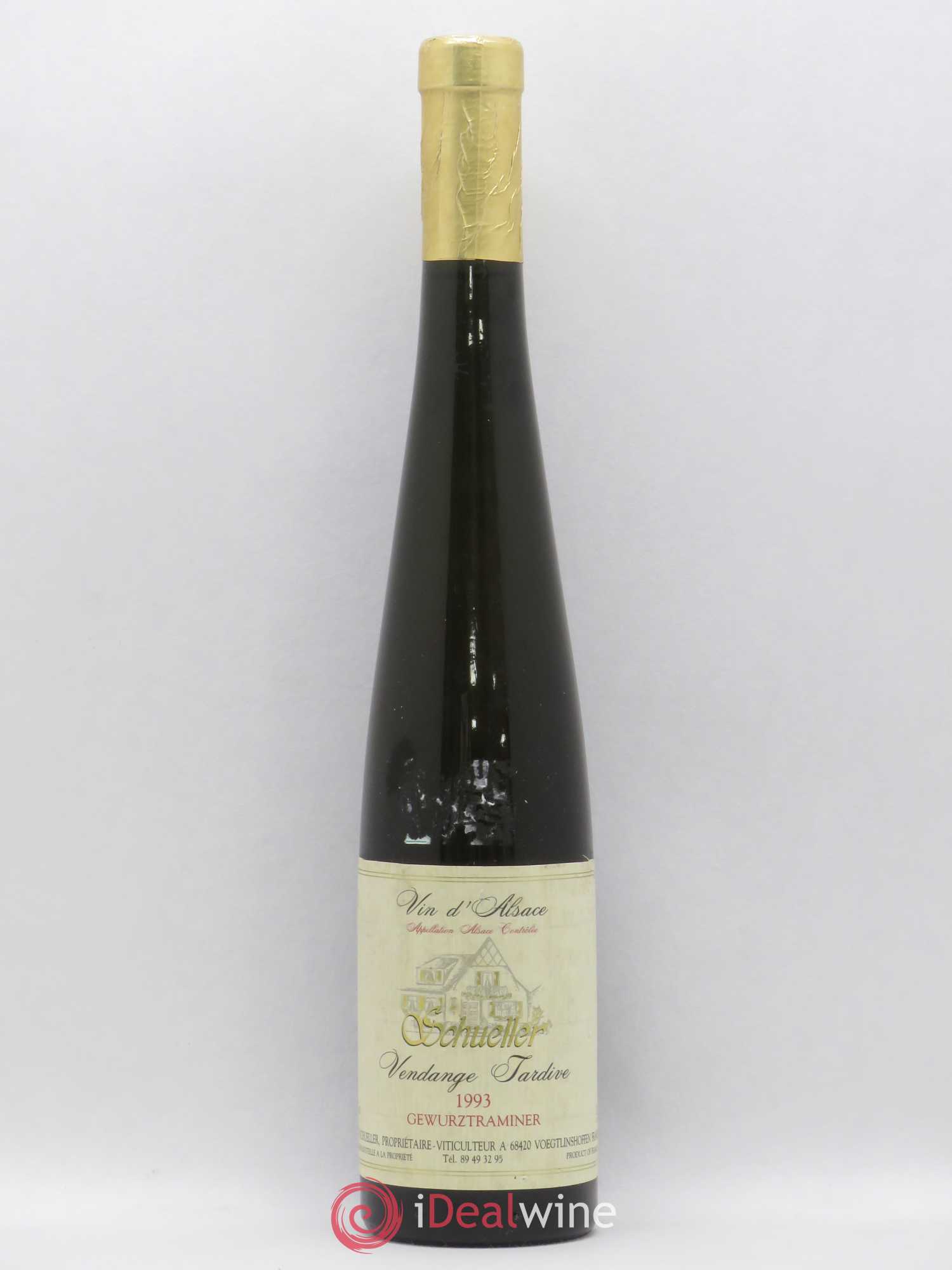 Gewurztraminer Vendanges Tardives Schuller 1993 - Posten von 1 Flasche - 0