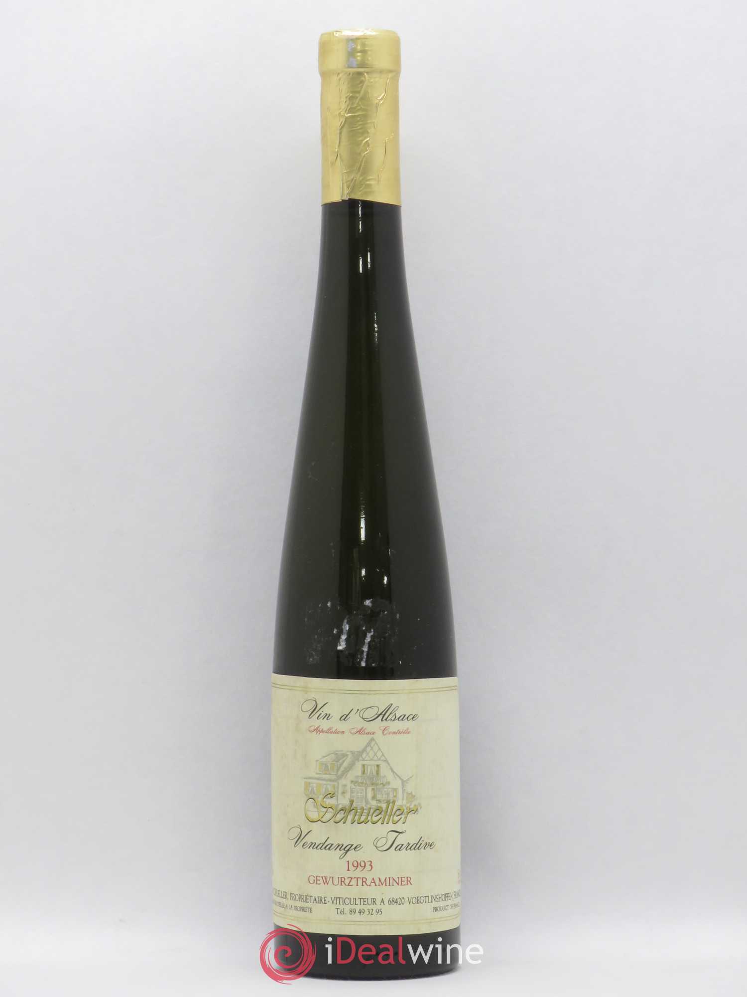 Gewurztraminer Vendanges Tardives Schuller 1993 - Posten von 1 Flasche - 0