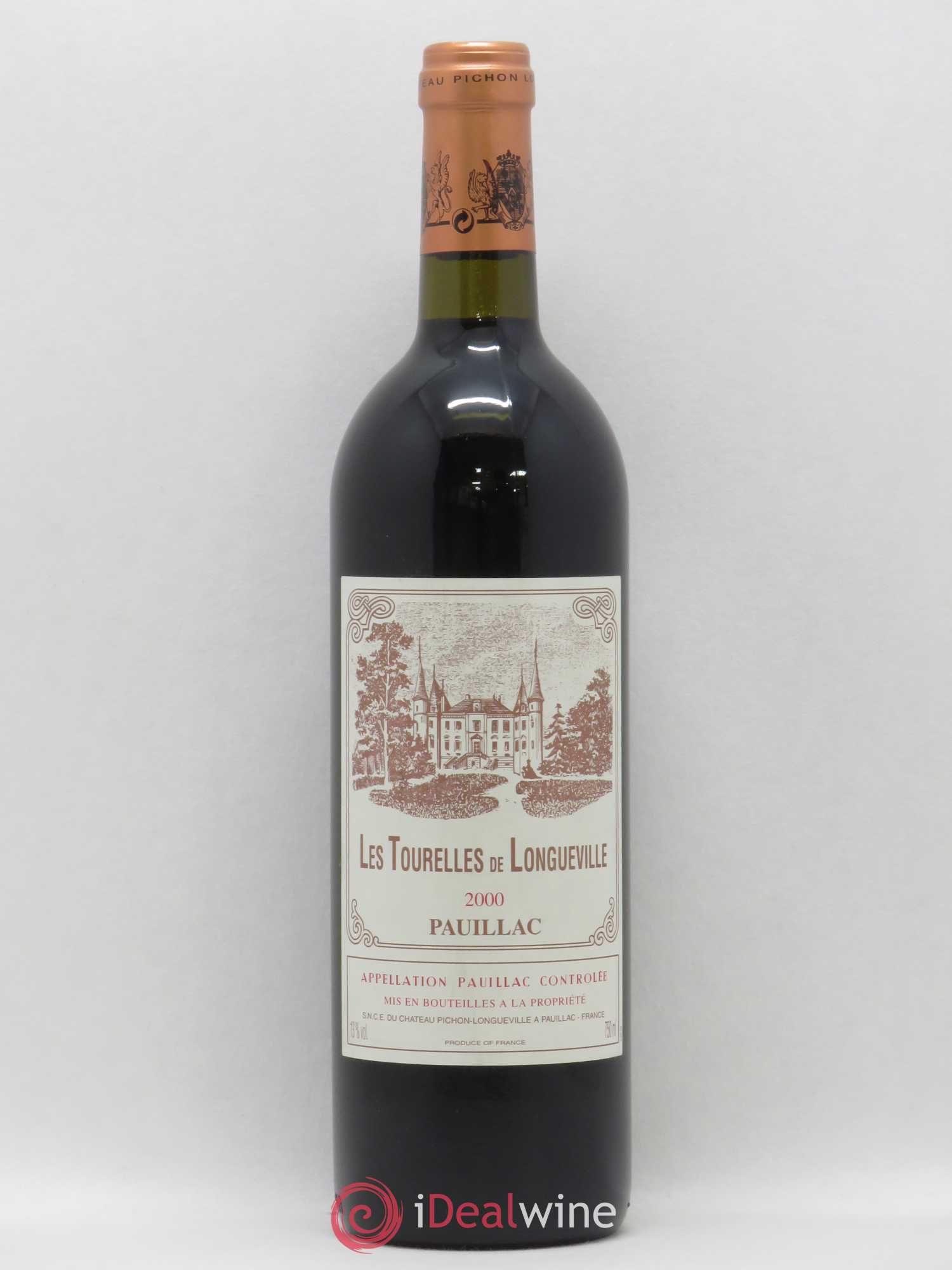 Les Tourelles de Longueville Second Vin 2000 - Lot de 1 bouteille - 0