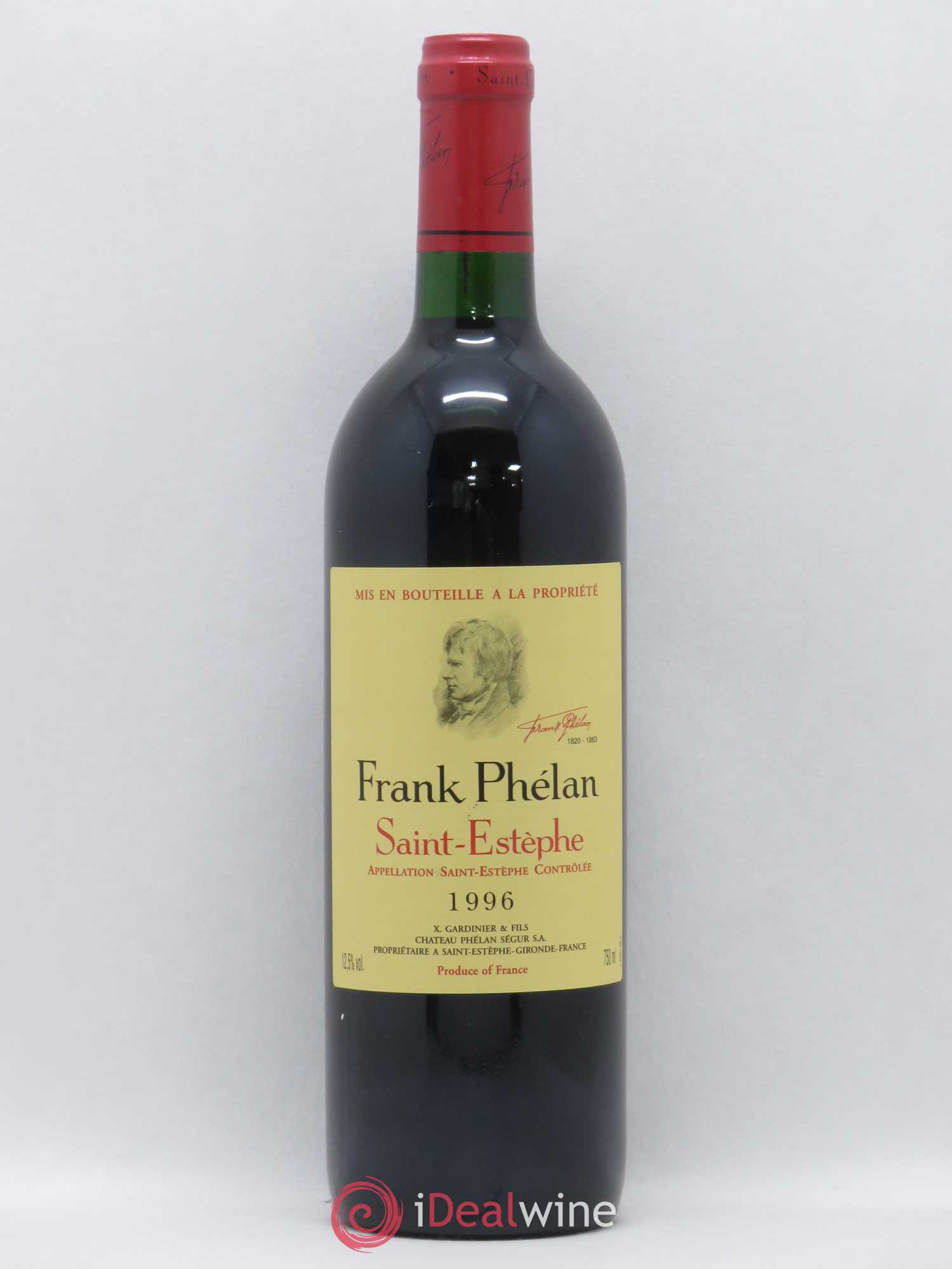 Frank Phélan Second Vin 1996 - Lot de 1 bouteille - 0