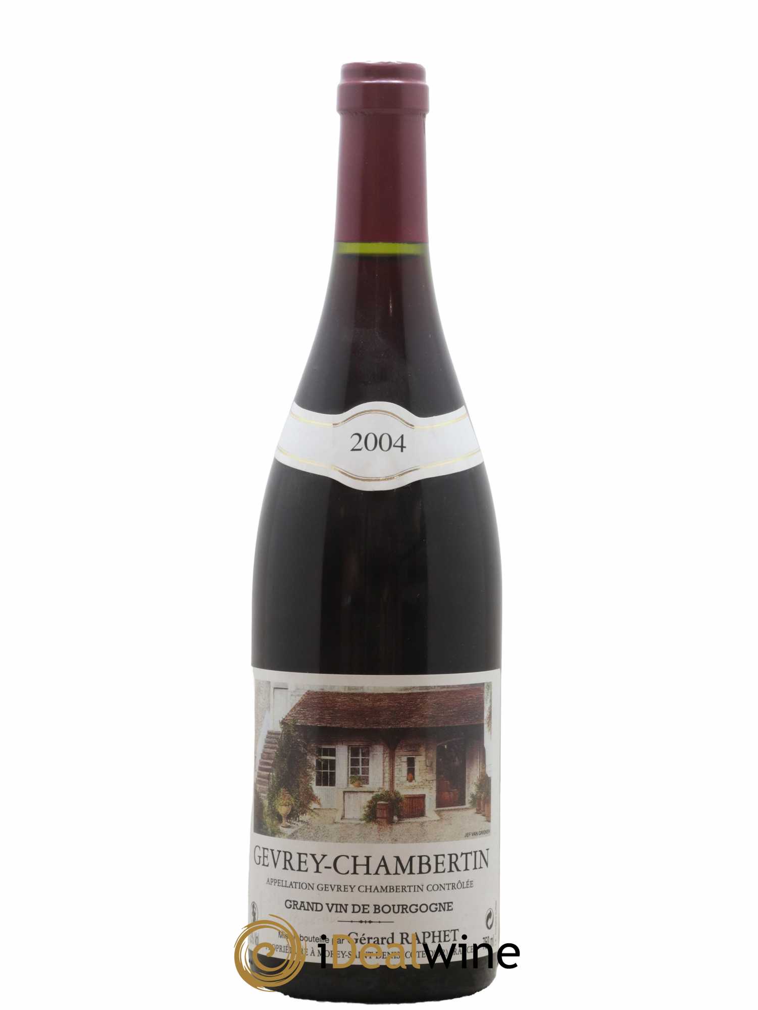 Gevrey-Chambertin Gérard Raphet (Domaine) 2004 - Lot de 1 bouteille - 0