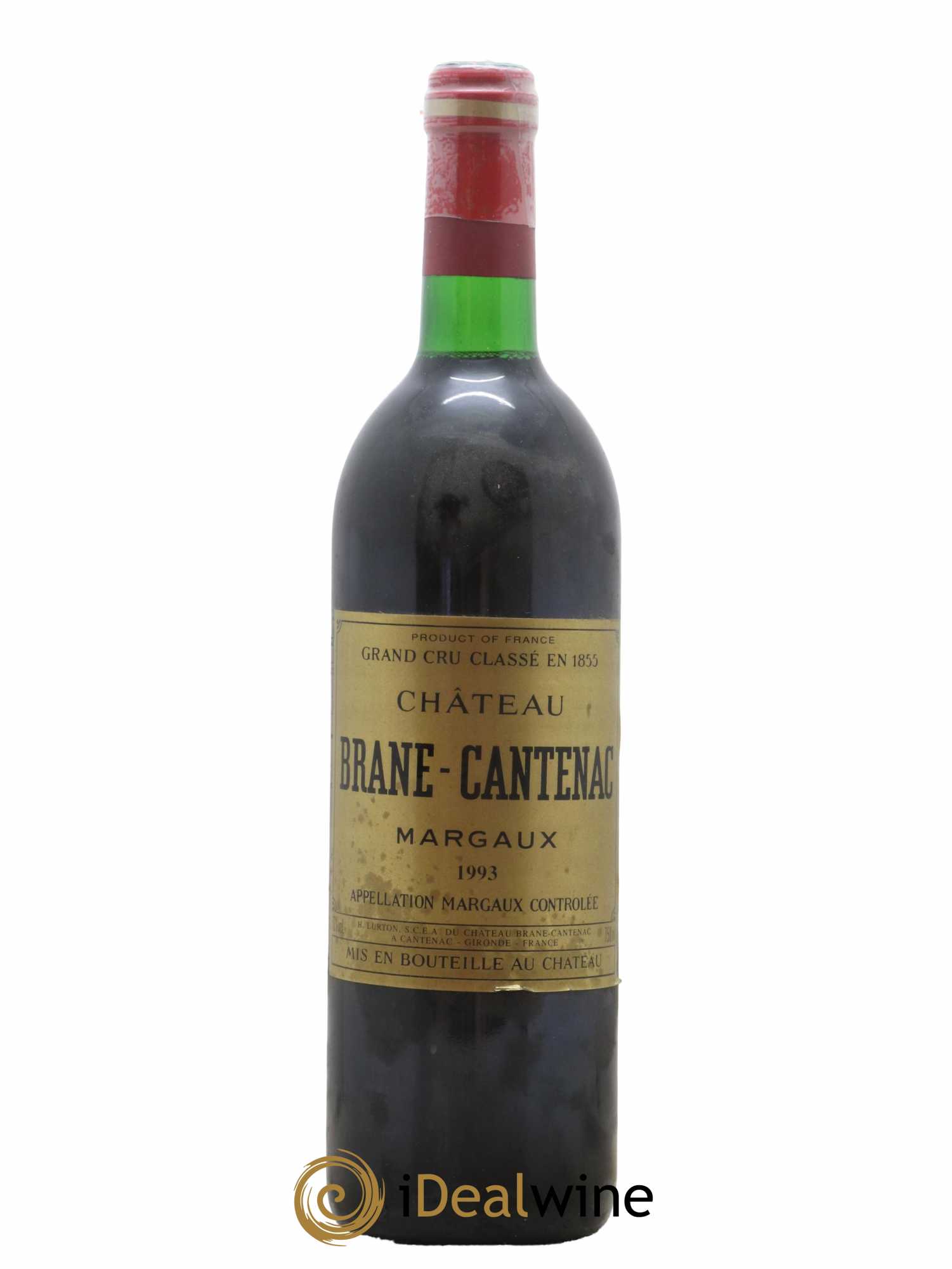 Château Brane Cantenac 2ème Grand Cru Classé 1993 - Lot de 1 bouteille - 0