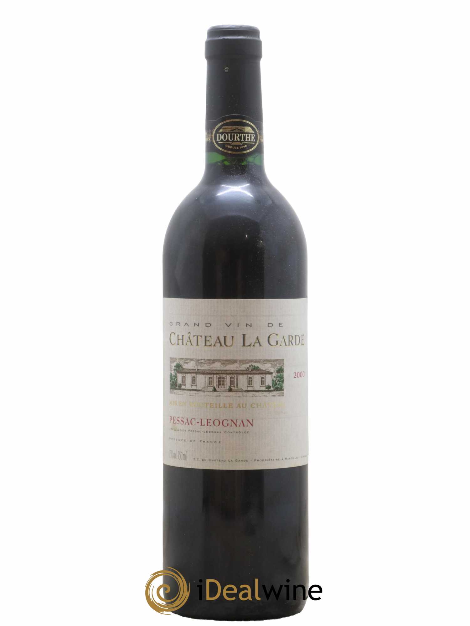 Château la Garde 2000 - Lot de 1 bouteille - 0