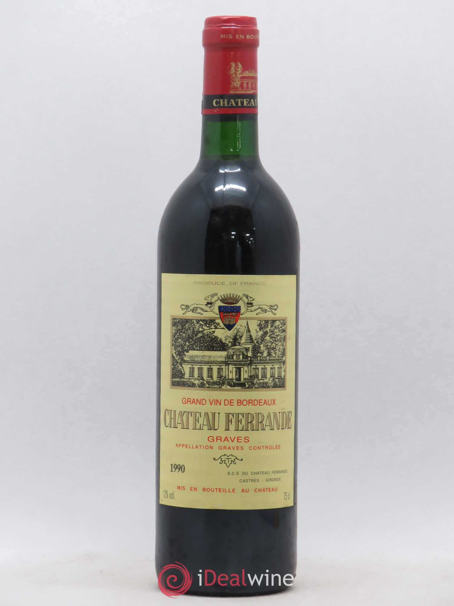 Château Ferrande 1990 - Lot de 1 bouteille - 0