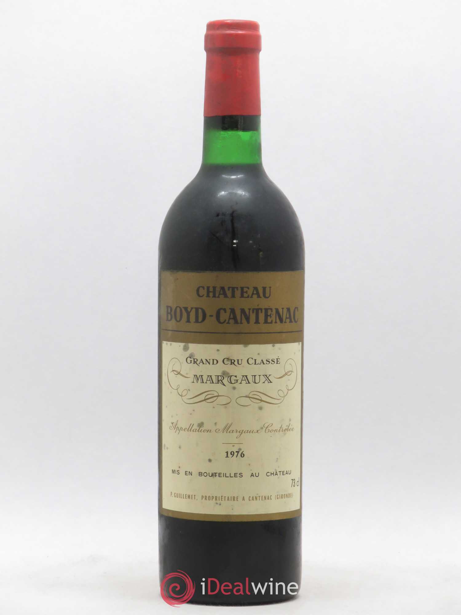 Château Boyd Cantenac 3ème Grand Cru Classé 1976 - Lot de 1 bouteille - 0