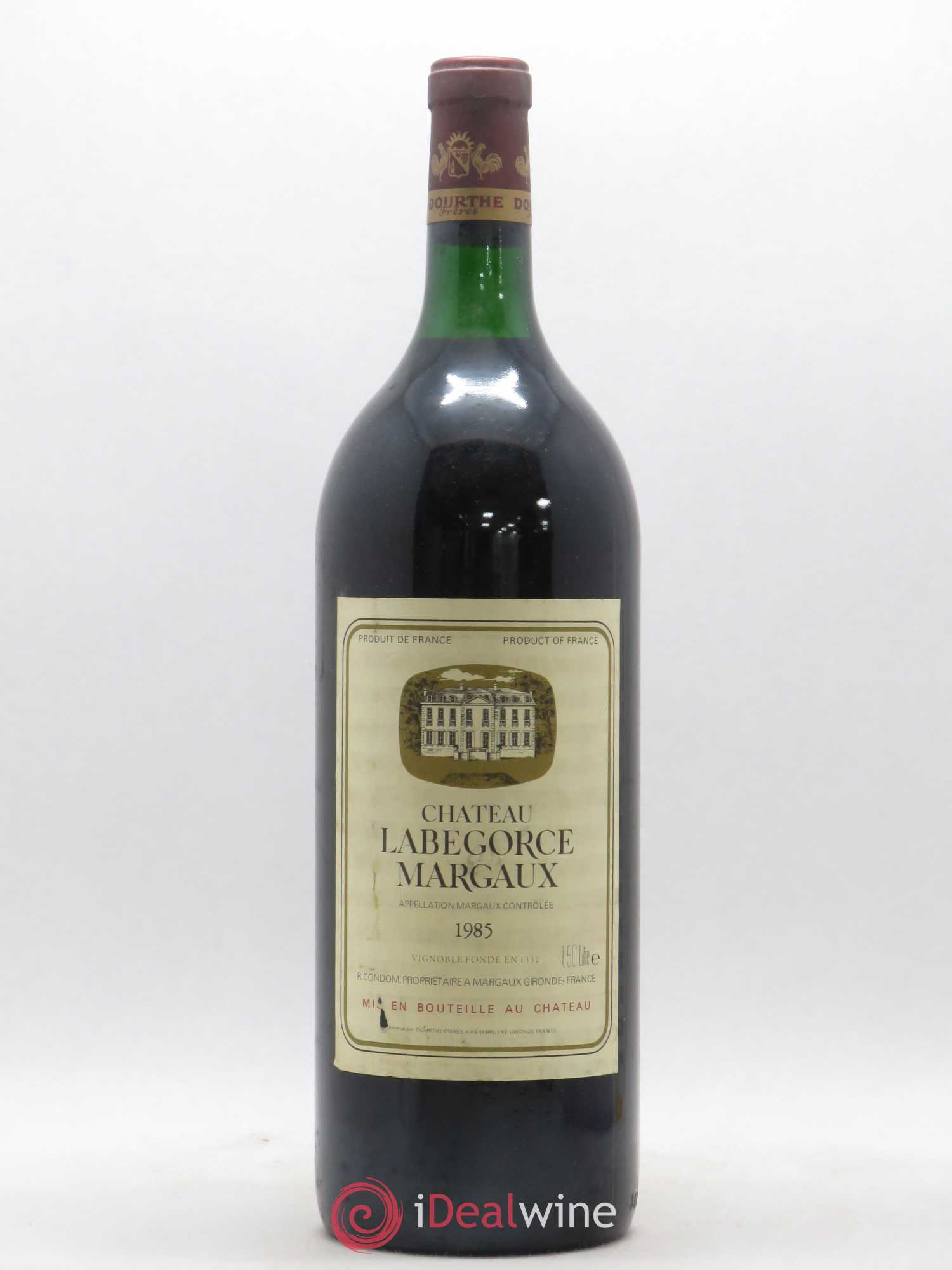 Château Labegorce Cru Bourgeois 1985 - Lot de 1 magnum - 0