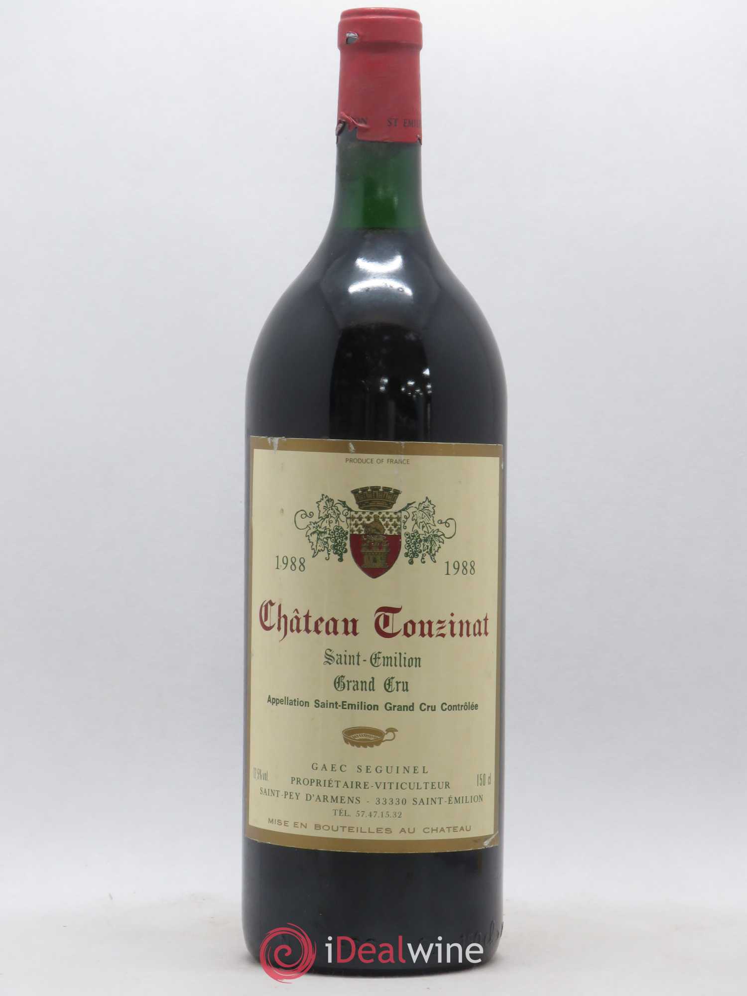 Château Touzinat 1988 - Lot de 1 magnum - 0