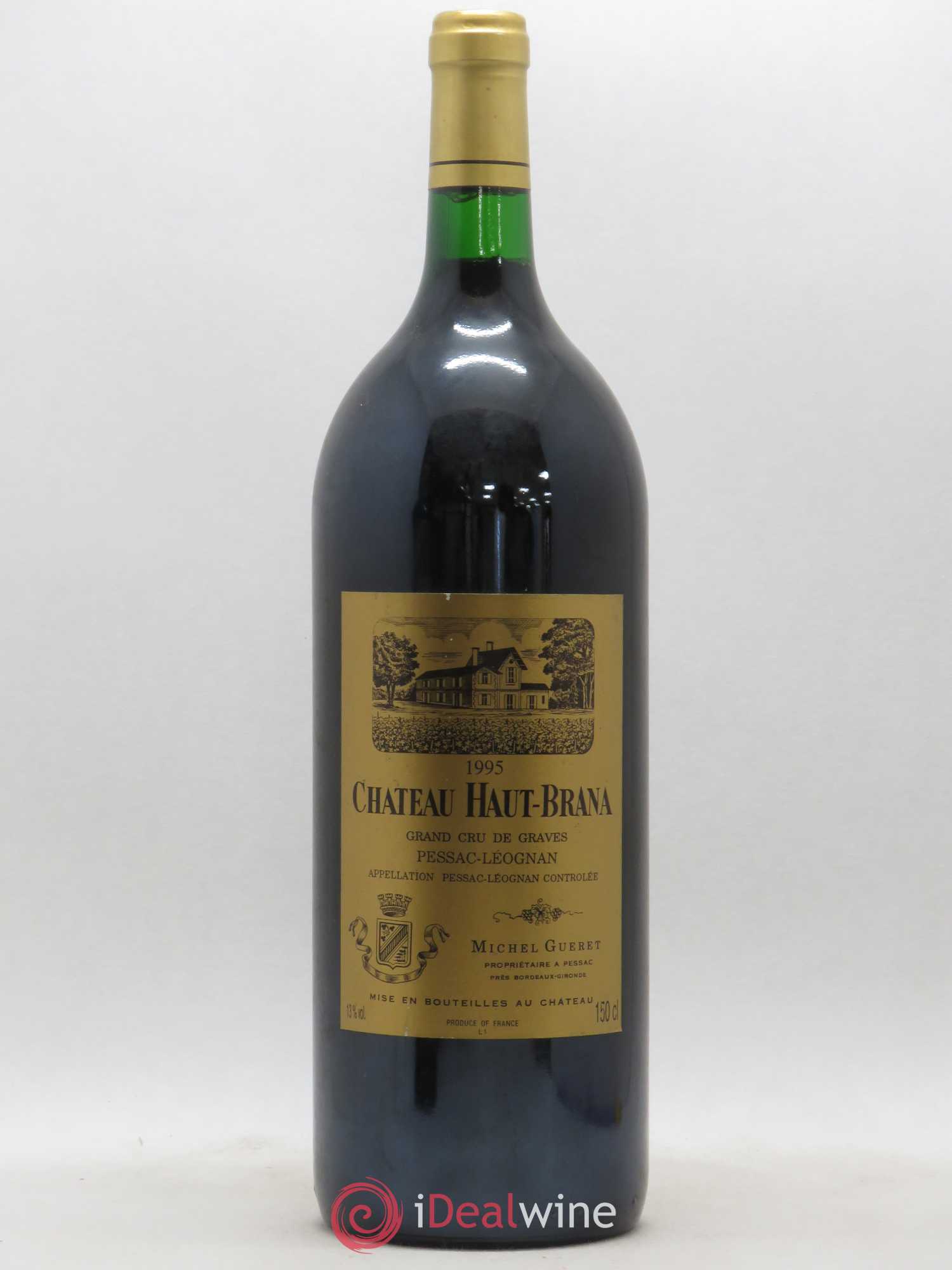 Pessac-Léognan Château Haut Brana 1995 - Posten von 1 Magnum - 0