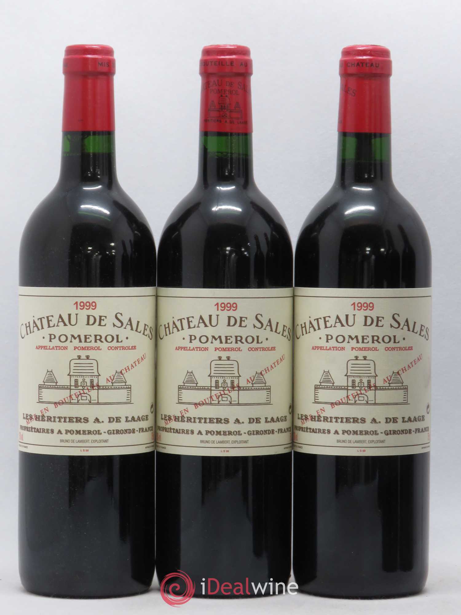 Château de Sales 1999 - Lot de 12 bouteilles - 4