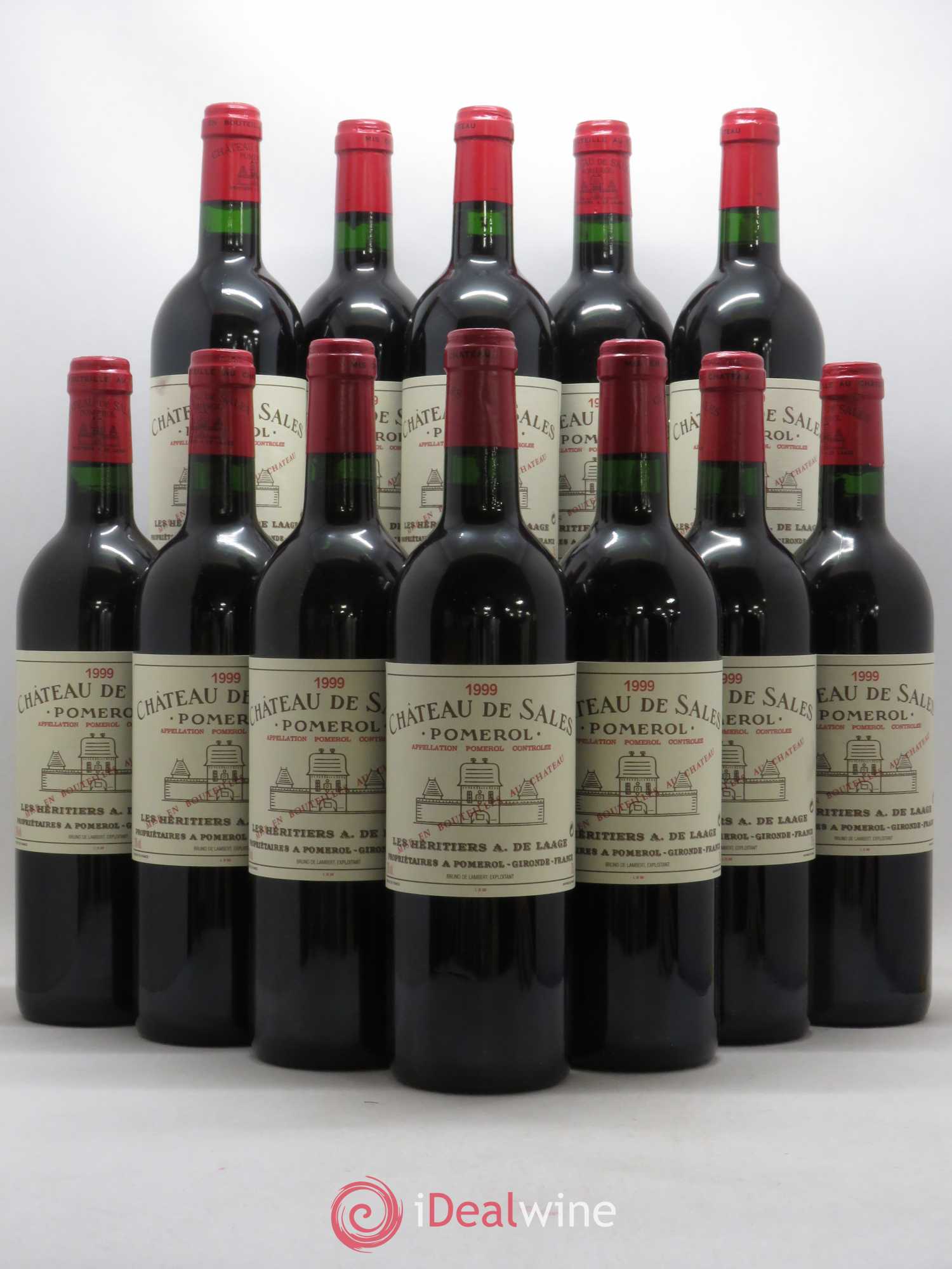 Château de Sales 1999 - Lot de 12 bouteilles - 0