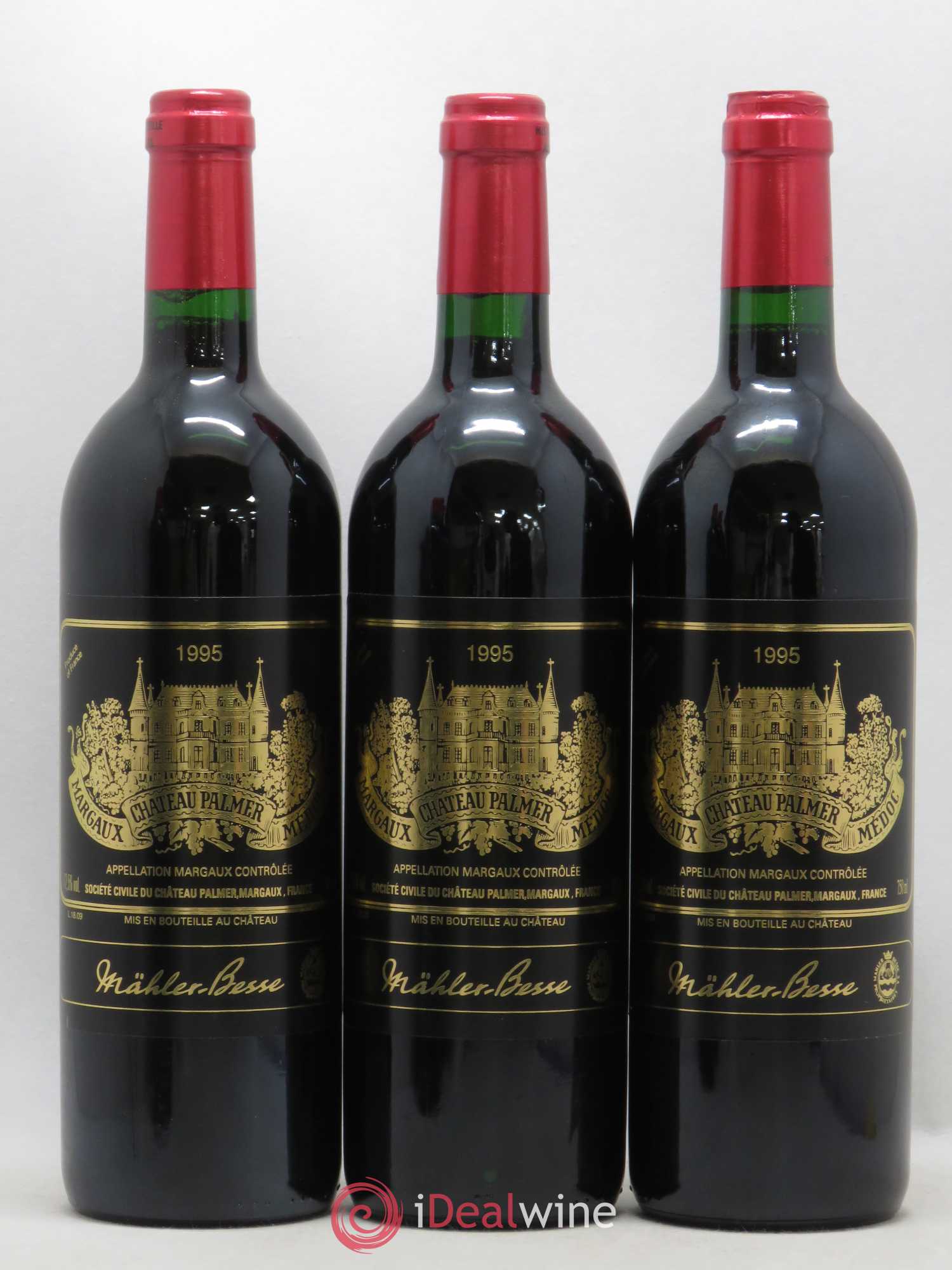 Château Palmer 3ème Grand Cru Classé 1995 - Lot de 12 bouteilles - 2
