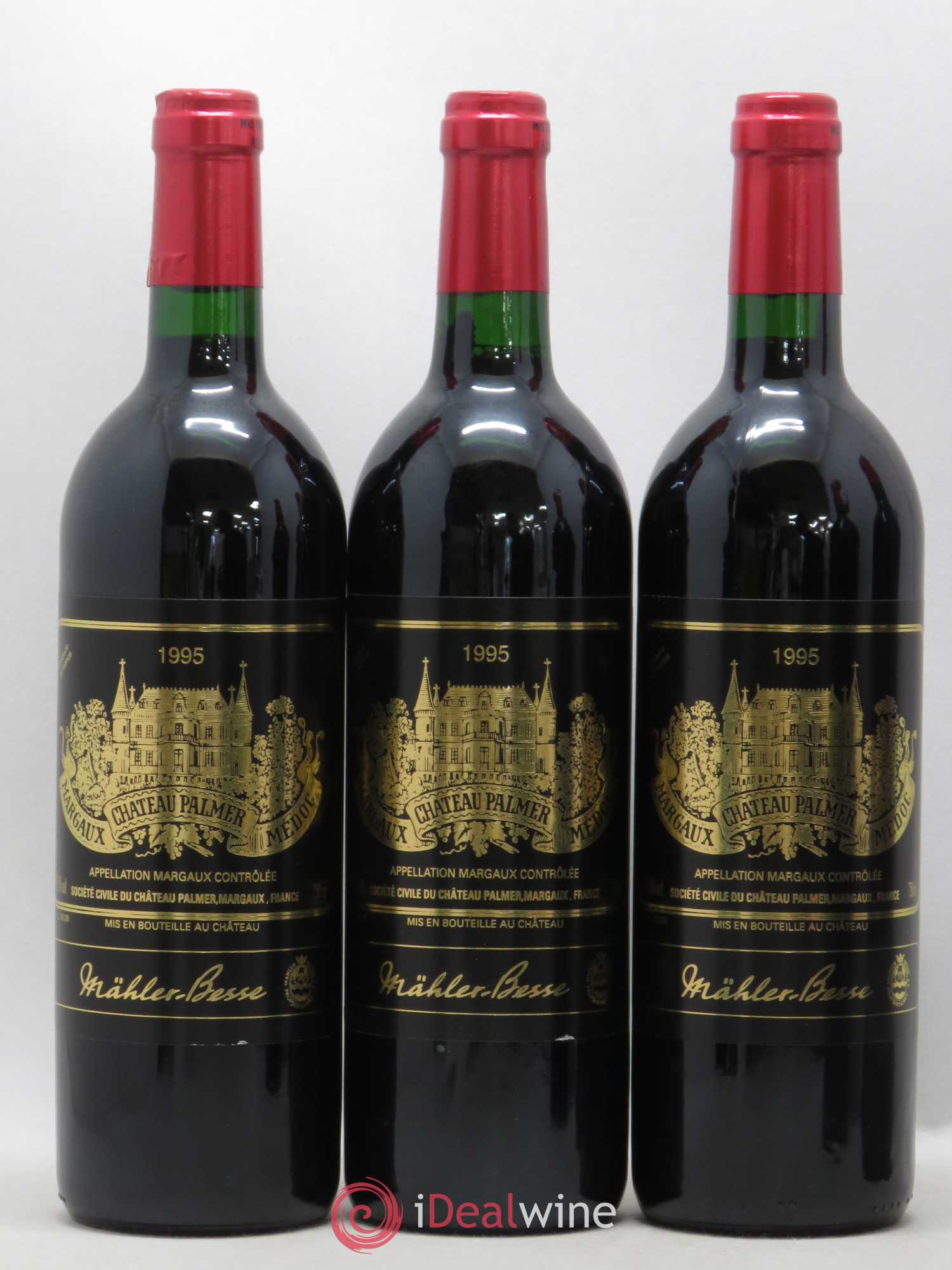 Château Palmer 3ème Grand Cru Classé 1995 - Lot de 12 bouteilles - 4