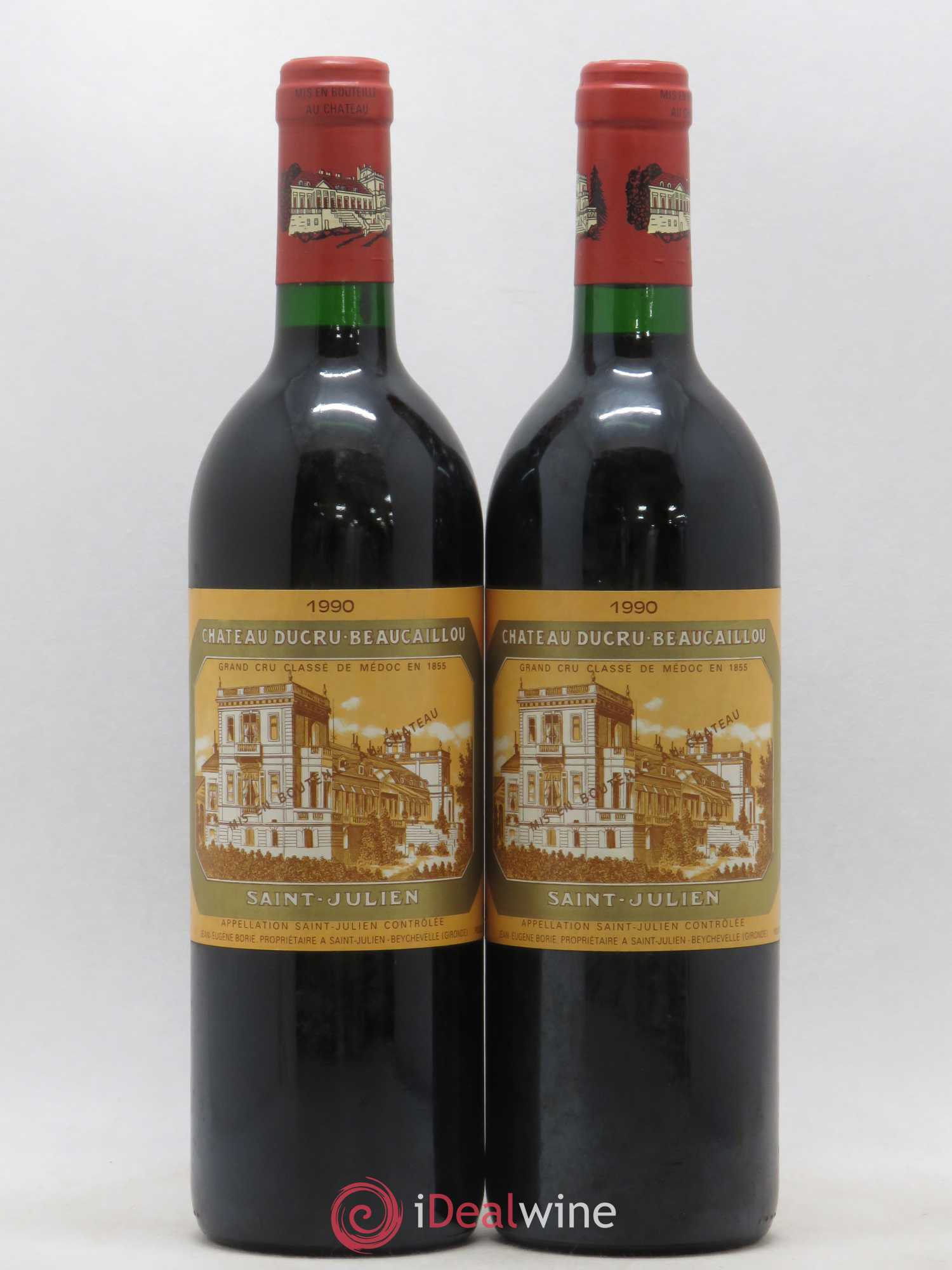 Château Ducru Beaucaillou 2ème Grand Cru Classé 1990 - Lot de 2 bouteilles - 0