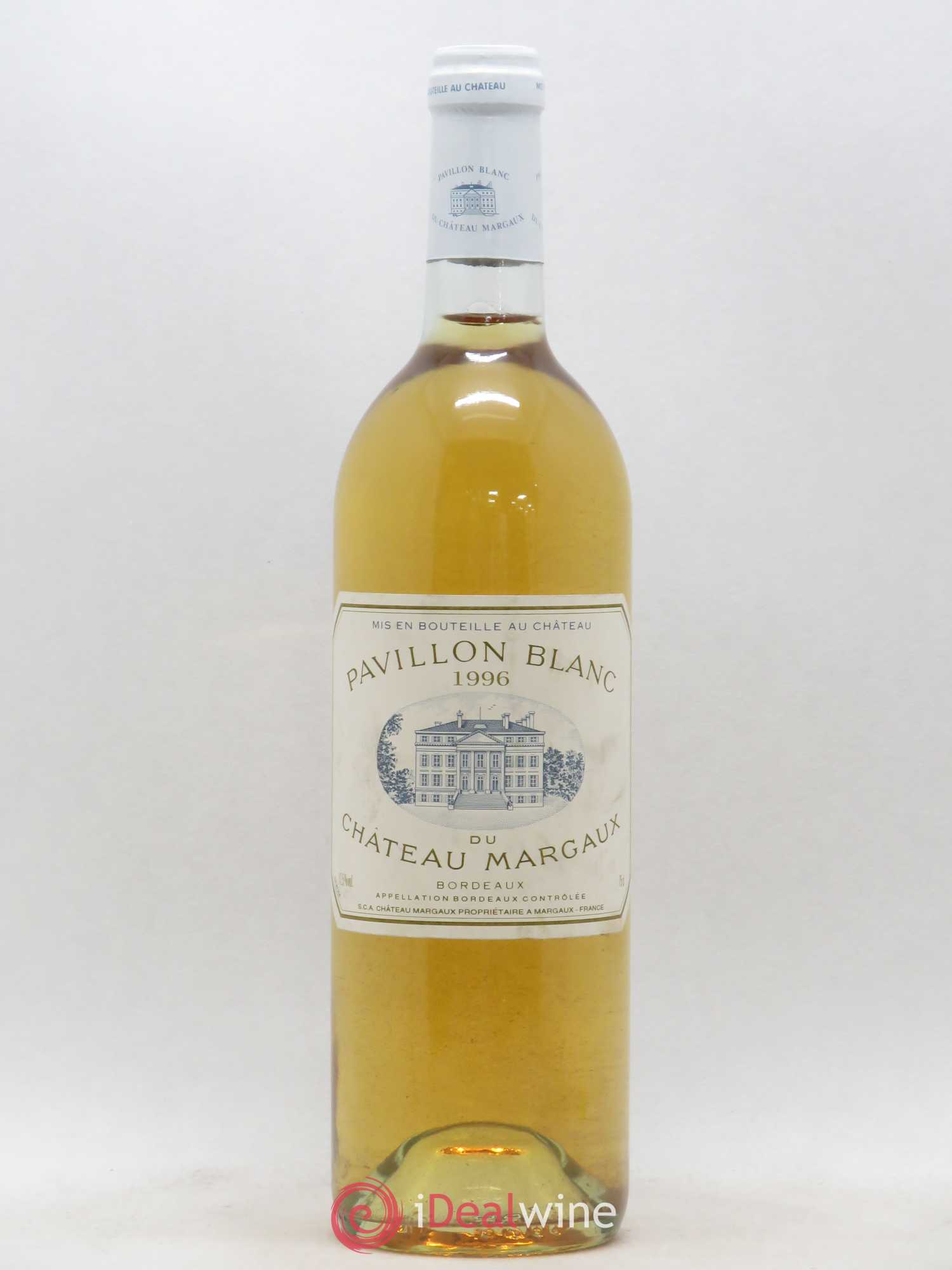 Pavillon Blanc du Château Margaux 1996 - Lot de 1 bouteille - 0