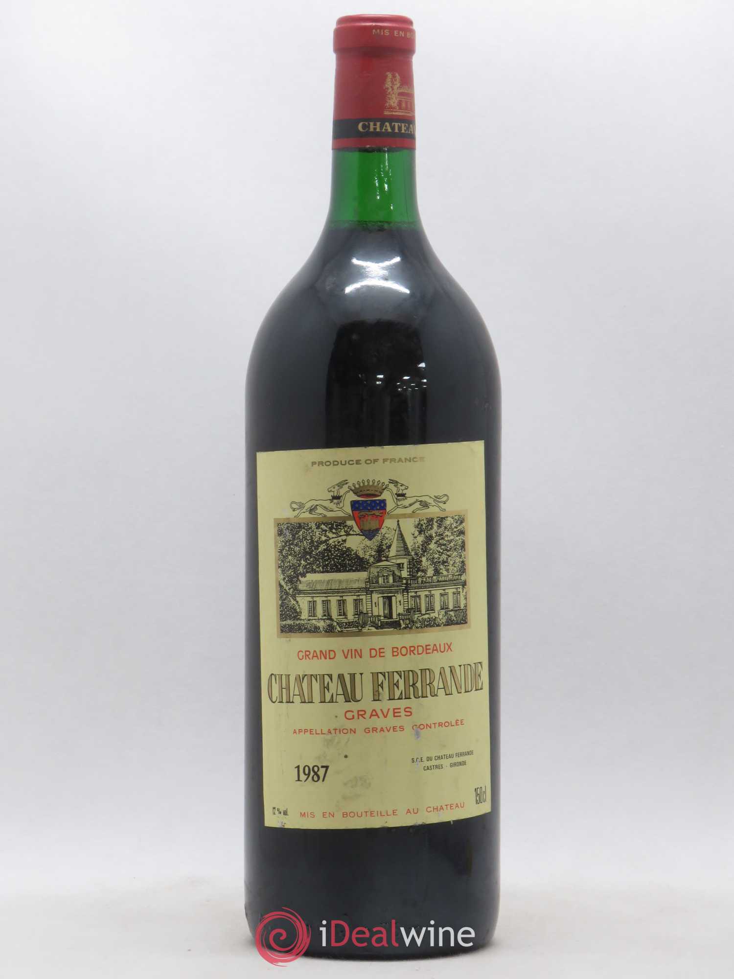 Château Ferrande Graves 1987 - Posten von 1 Magnum - 0