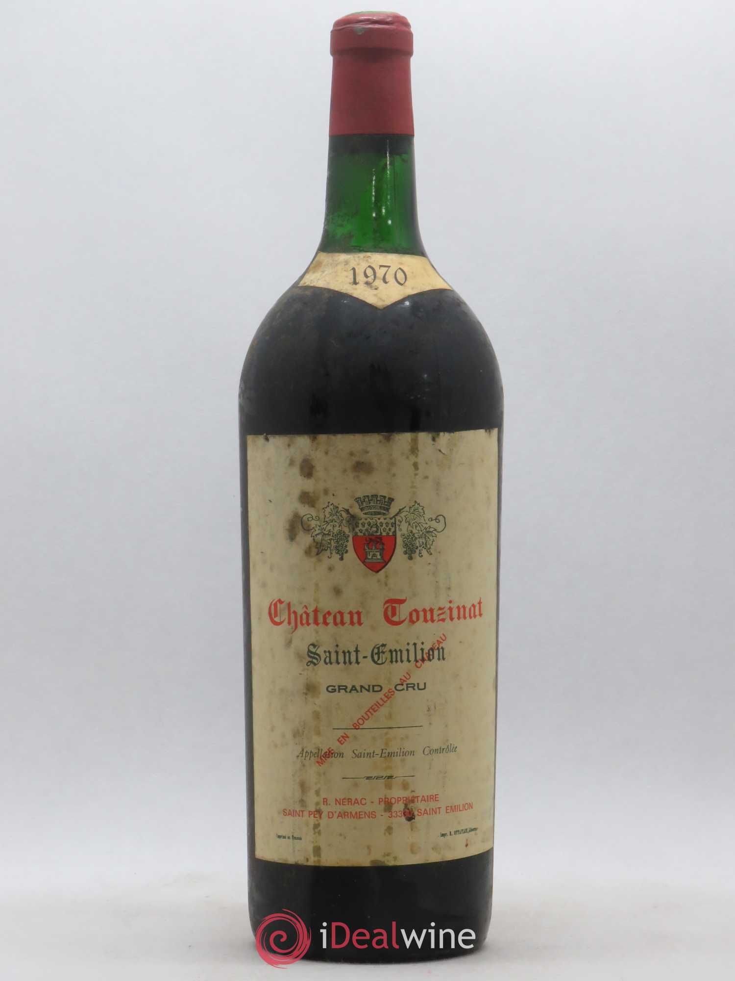 Château Touzinat 1970 - Lot de 1 magnum - 0