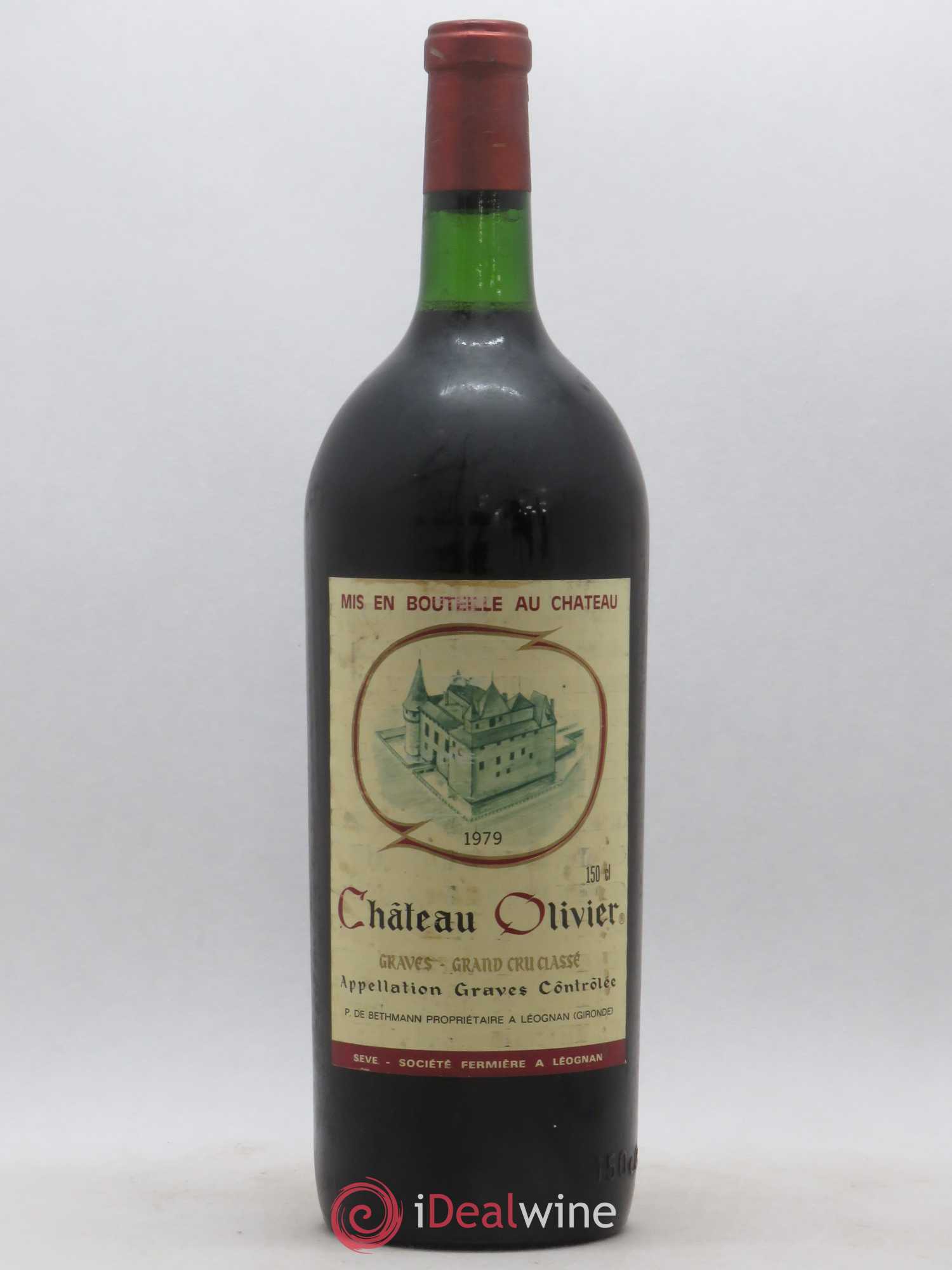 Château Olivier Cru Classé de Graves 1979 - Lot de 1 magnum - 0