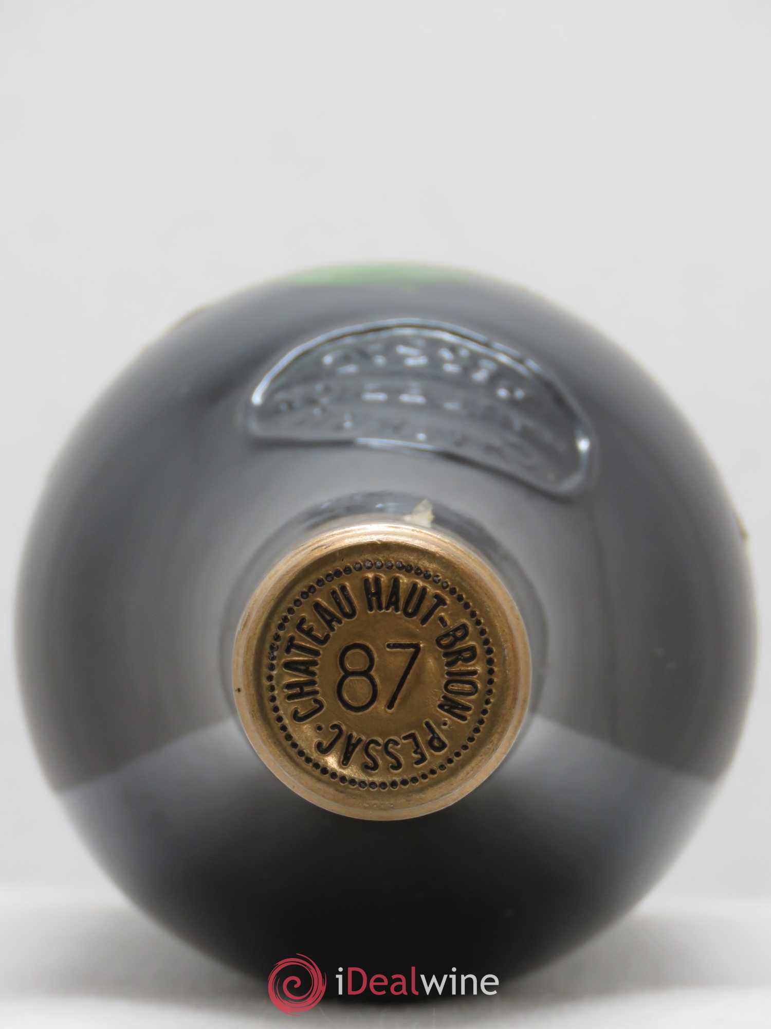 Château Haut Brion 1er Grand Cru Classé 1987 - Lot de 1 bouteille - 1