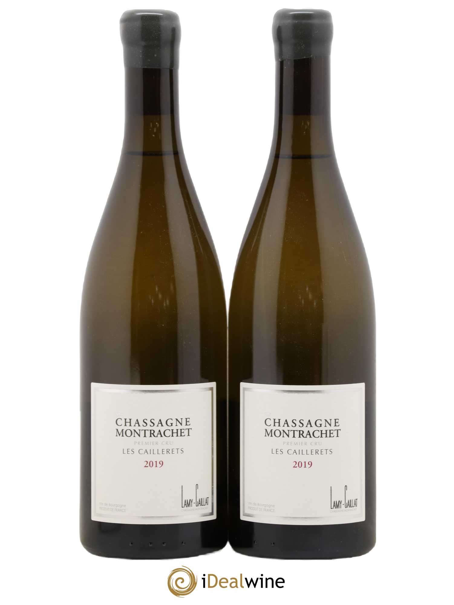 Chassagne-Montrachet 1er Cru Les Caillerets Lamy-Caillat (Domaine) 2019 - Lot de 2 bouteilles - 0