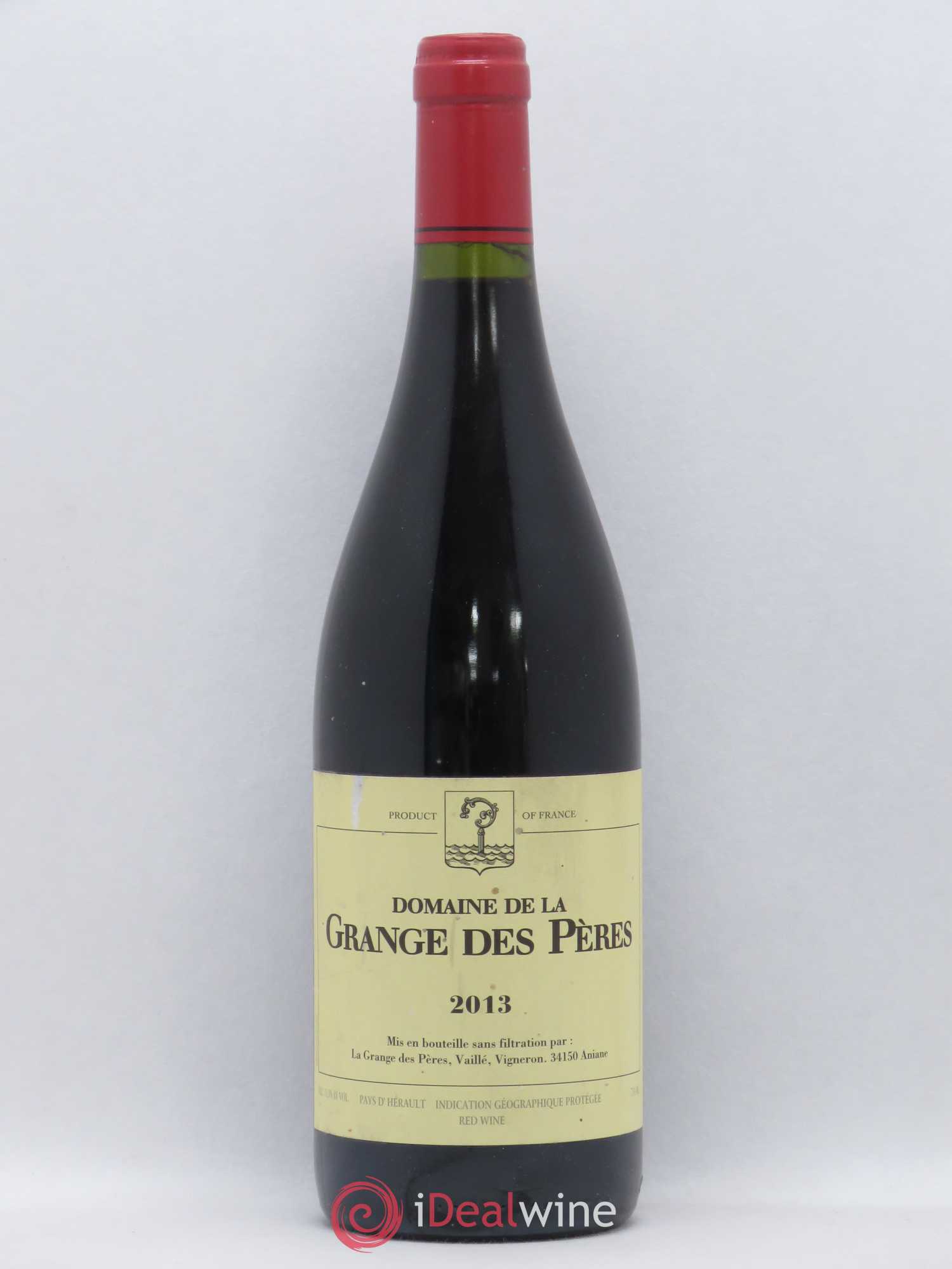 Pays d'Hérault Grange des Pères Laurent Vaillé 2013 - Lot de 1 bouteille - 0