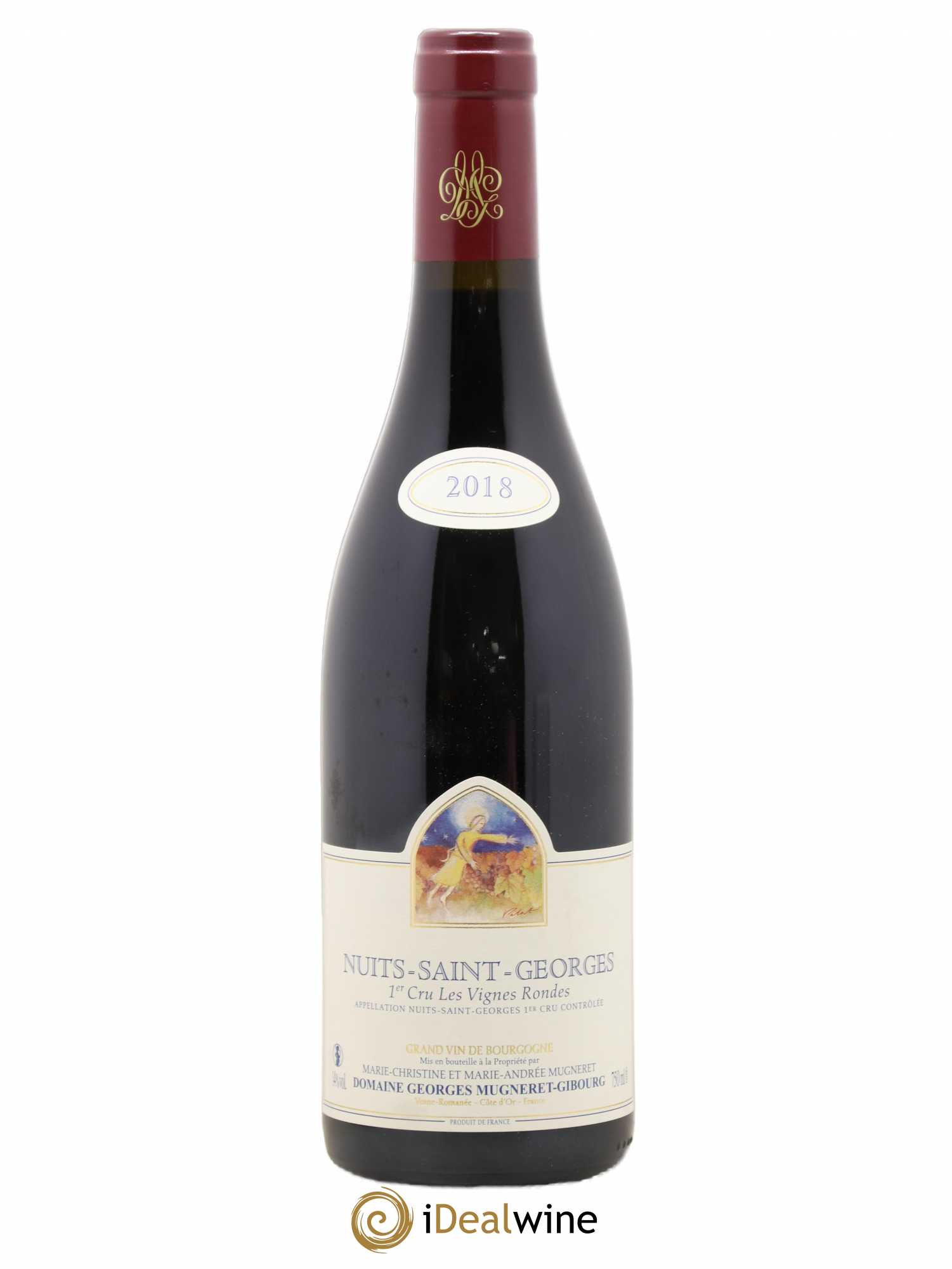 Nuits-Saint-Georges 1er Cru Les Vignes Rondes Mugneret-Gibourg (Domaine) 2018 - Lot de 1 bouteille - 0
