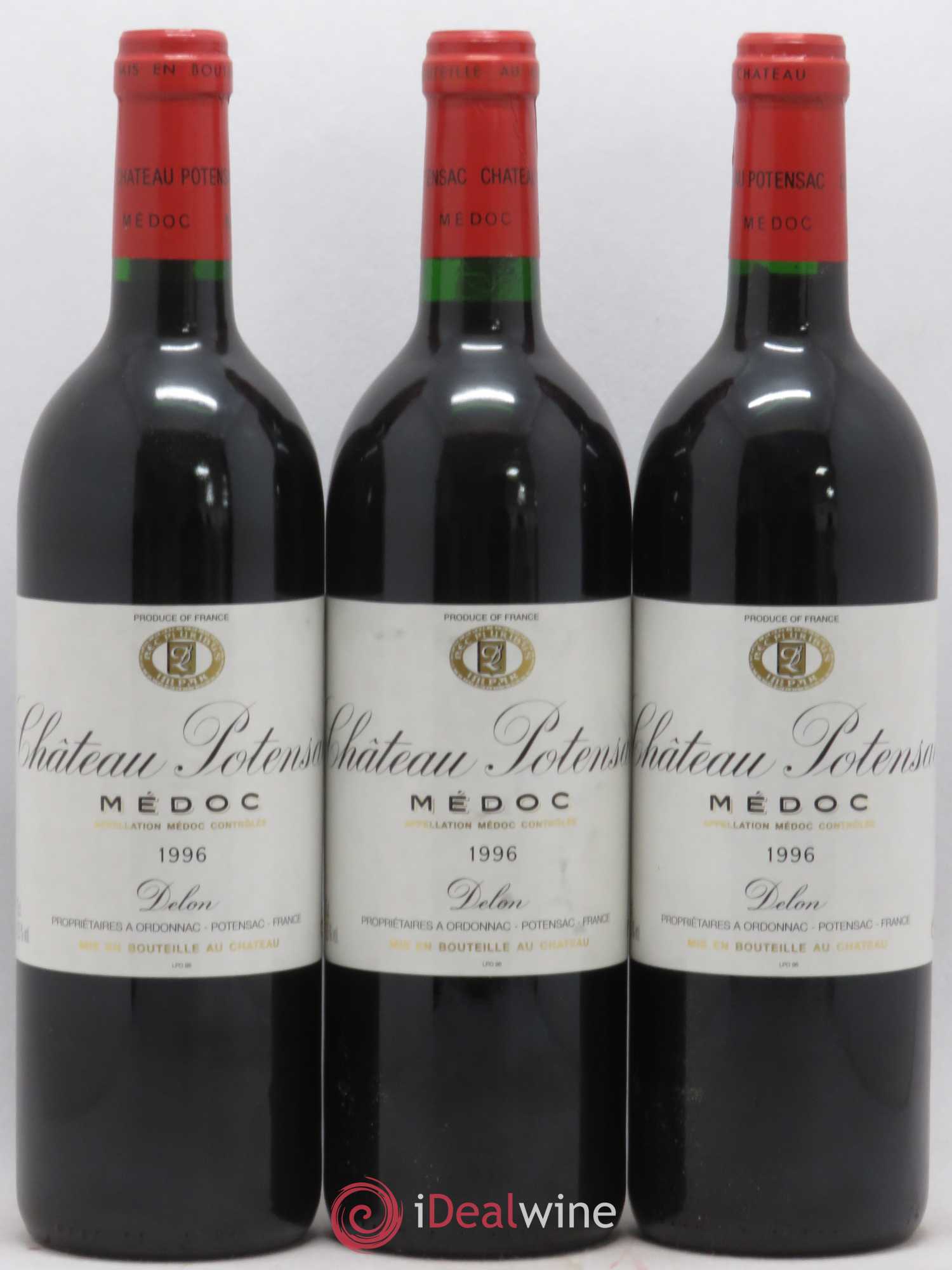 Château Potensac 1996 - Lot de 12 bouteilles - 3