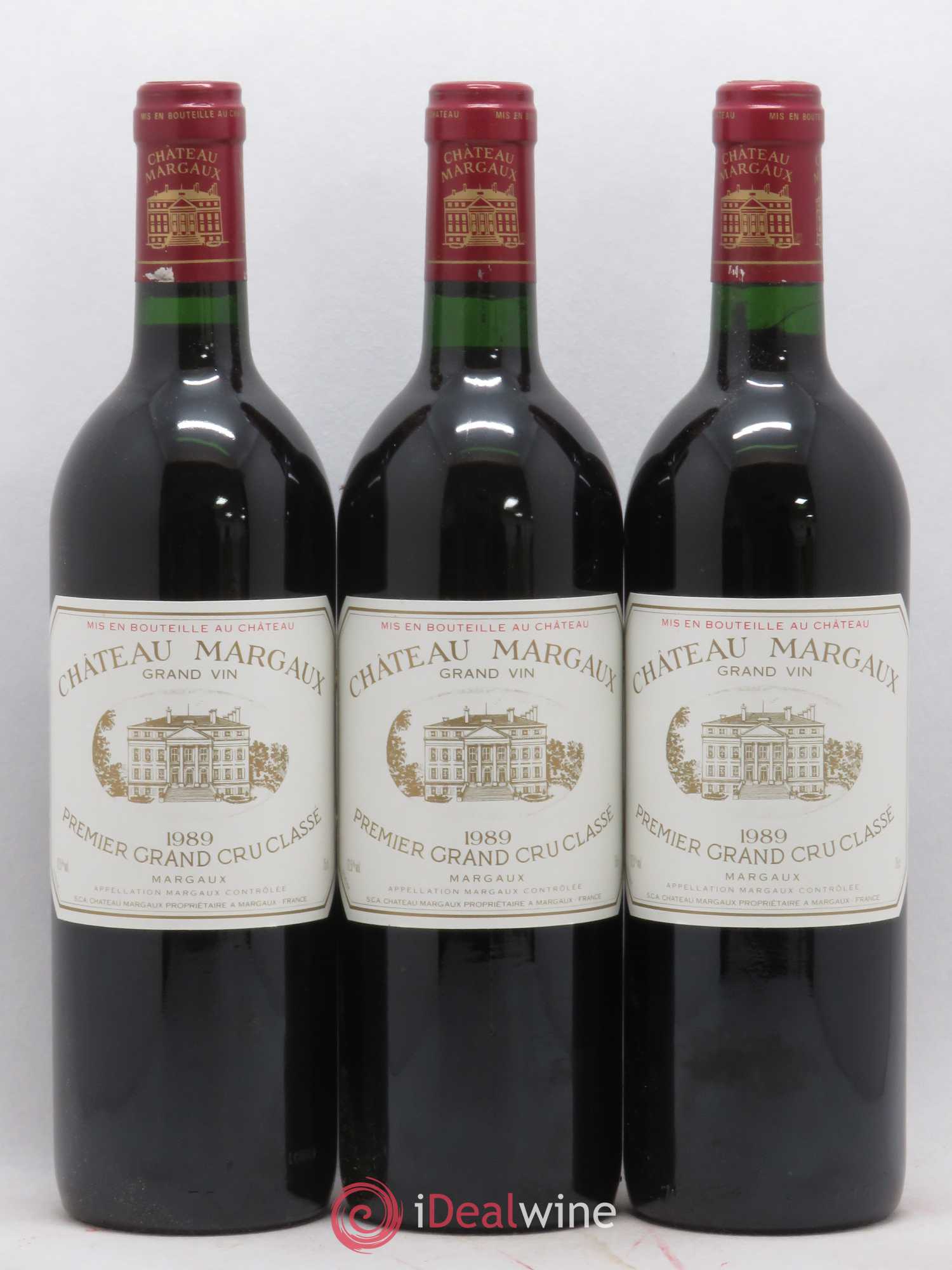 Château Margaux 1er Grand Cru Classé 1989 - Lot de 12 bouteilles - 2