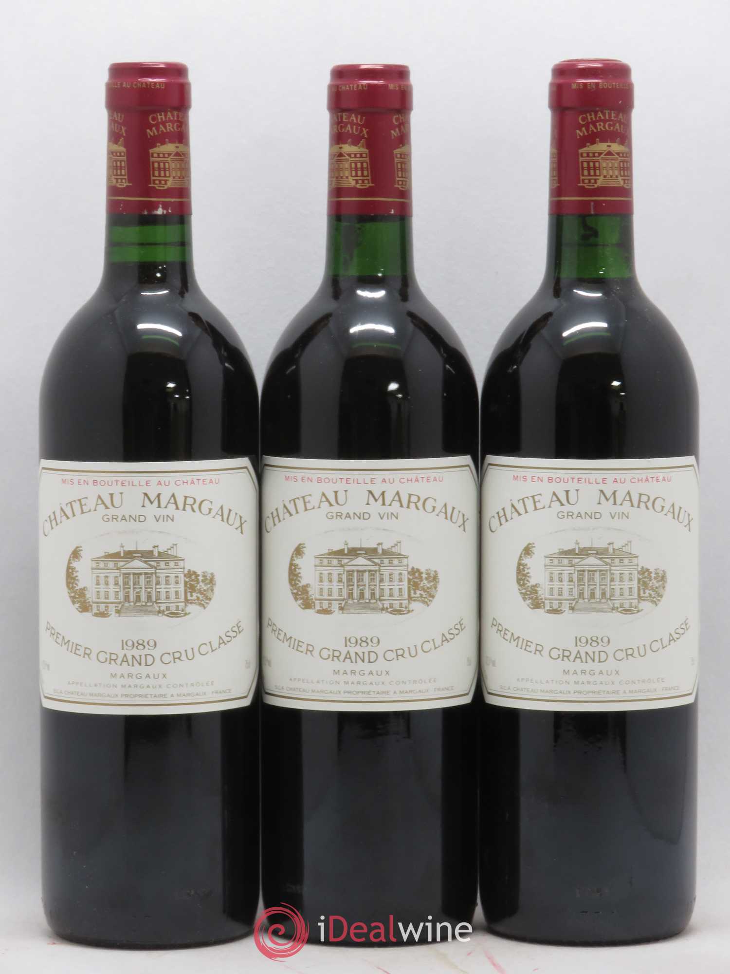 Château Margaux 1er Grand Cru Classé 1989 - Lot de 12 bouteilles - 3