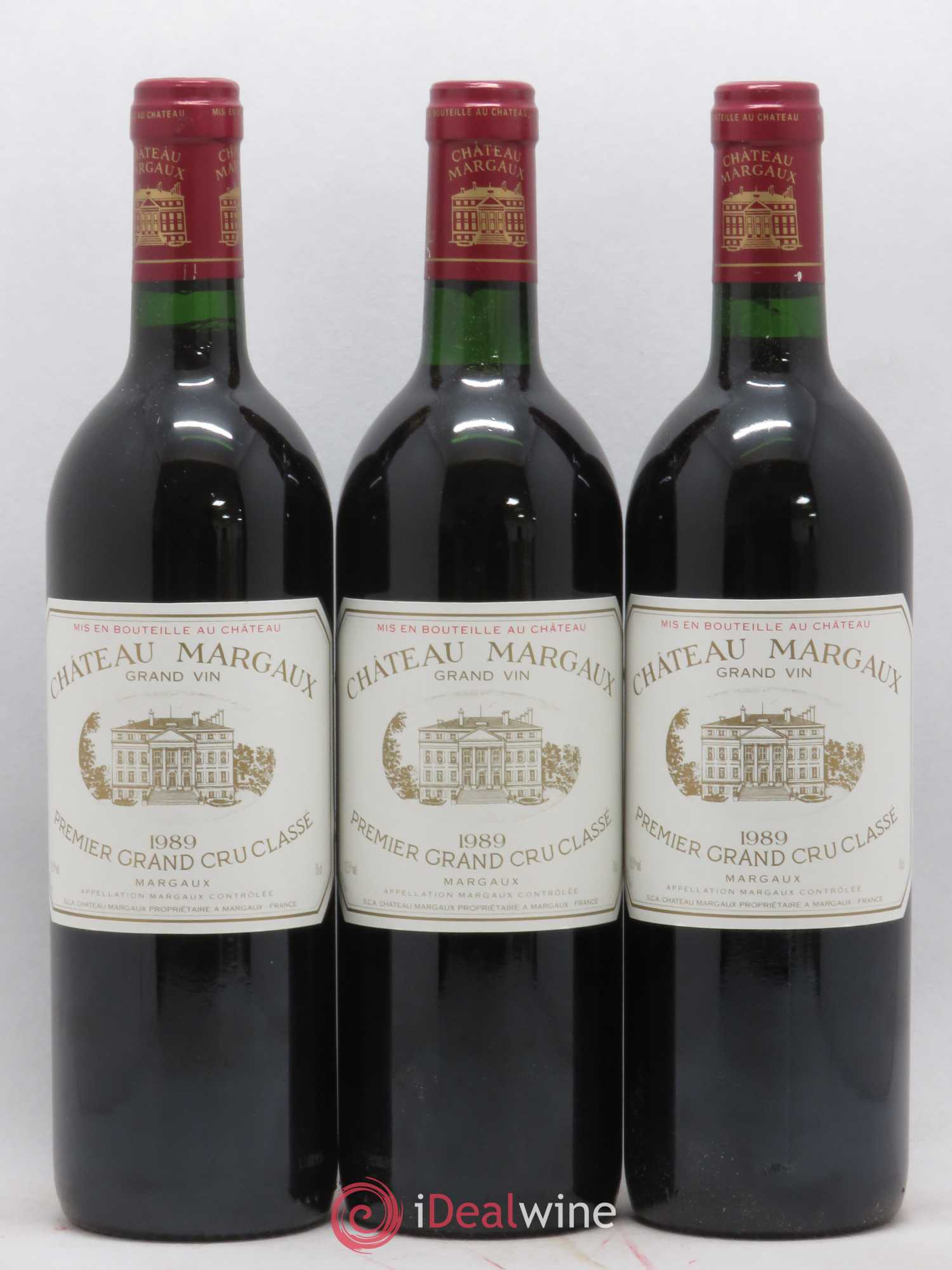 Château Margaux 1er Grand Cru Classé 1989 - Lot de 12 bouteilles - 4