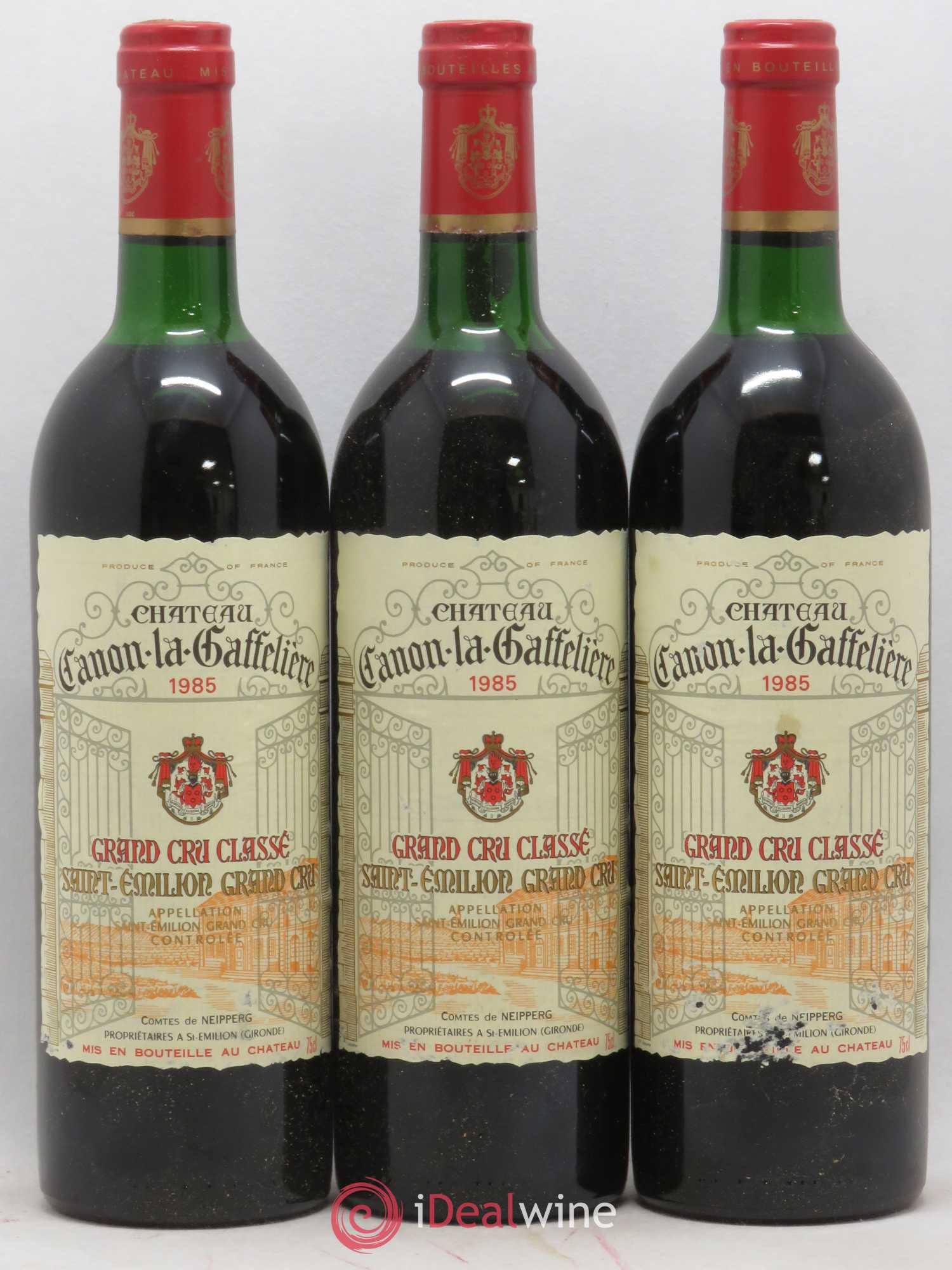 Château Canon la Gaffelière 1er Grand Cru Classé B 1985 - Lot de 6 bouteilles - 2