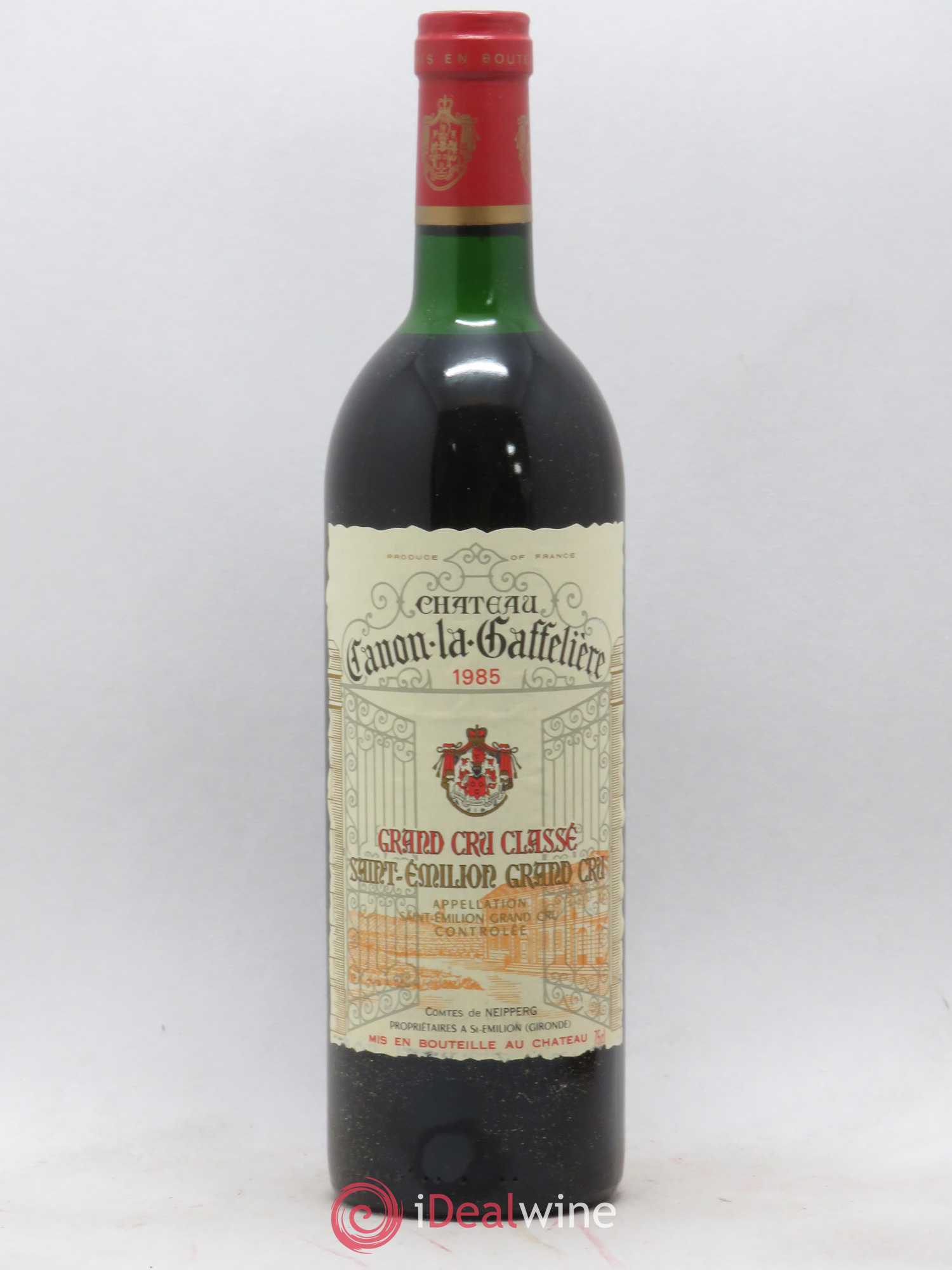 Château Canon la Gaffelière 1er Grand Cru Classé B 1985 - Lot de 1 bouteille - 0