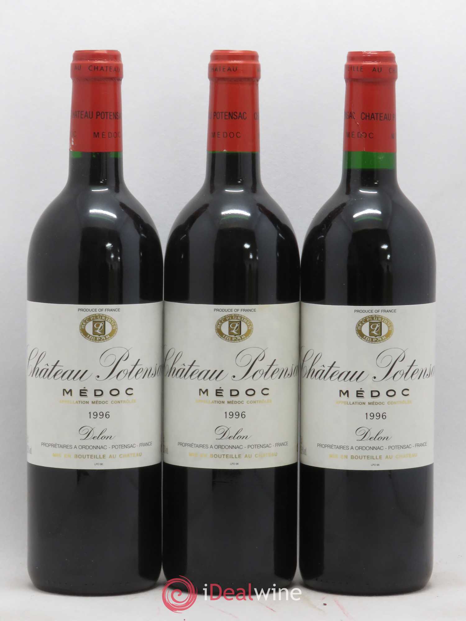 Château Potensac 1996 - Lot de 12 bouteilles - 2