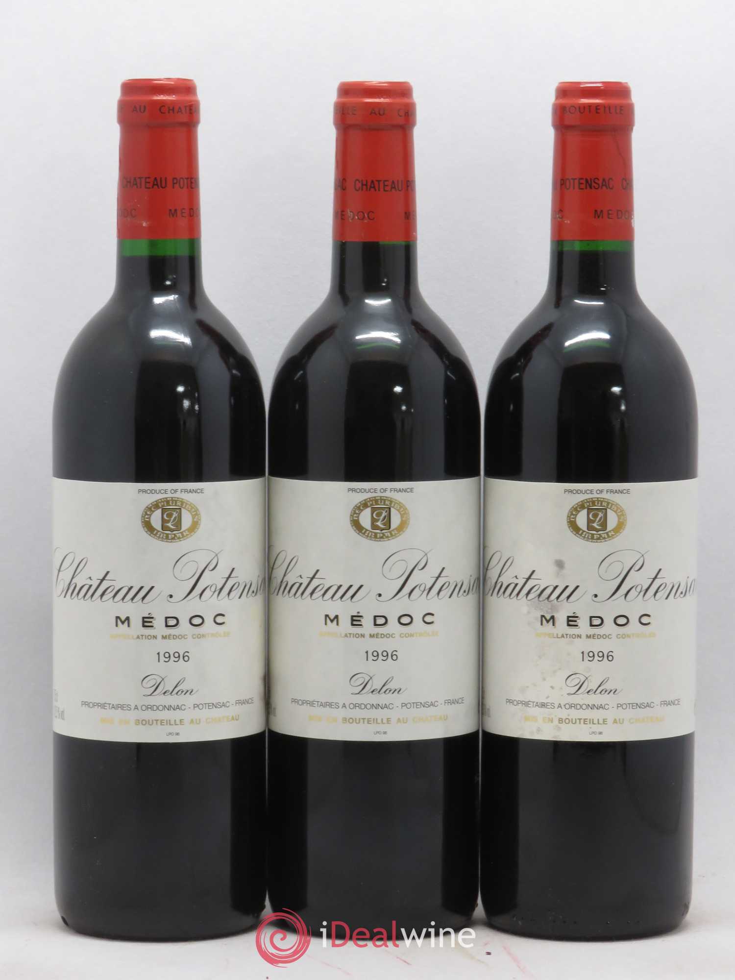 Château Potensac 1996 - Lot de 12 bouteilles - 3