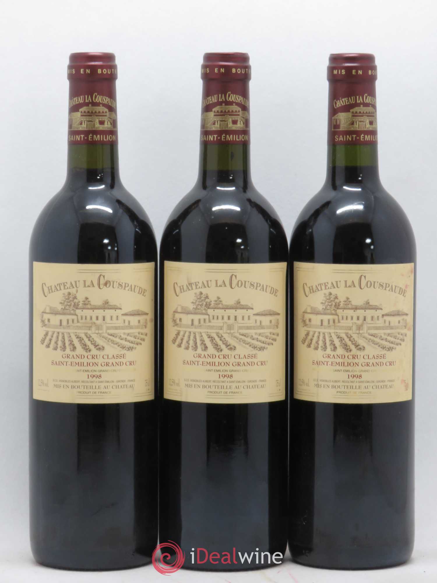 Château la Couspaude Grand Cru Classé 1998 - Lot de 12 bouteilles - 4