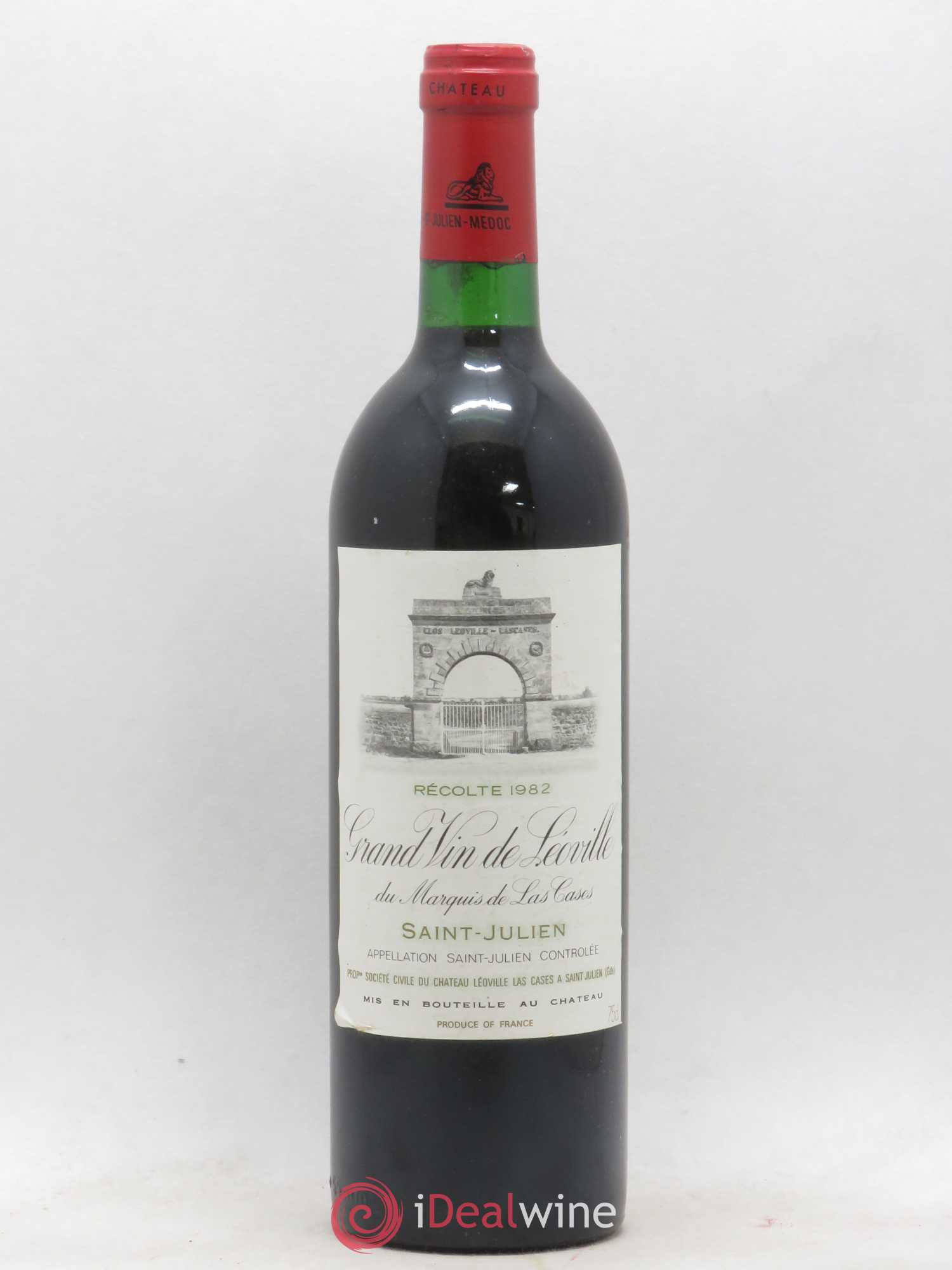 Château Léoville Las Cases 2ème Grand Cru Classé 1982 - Lot de 1 bouteille - 0