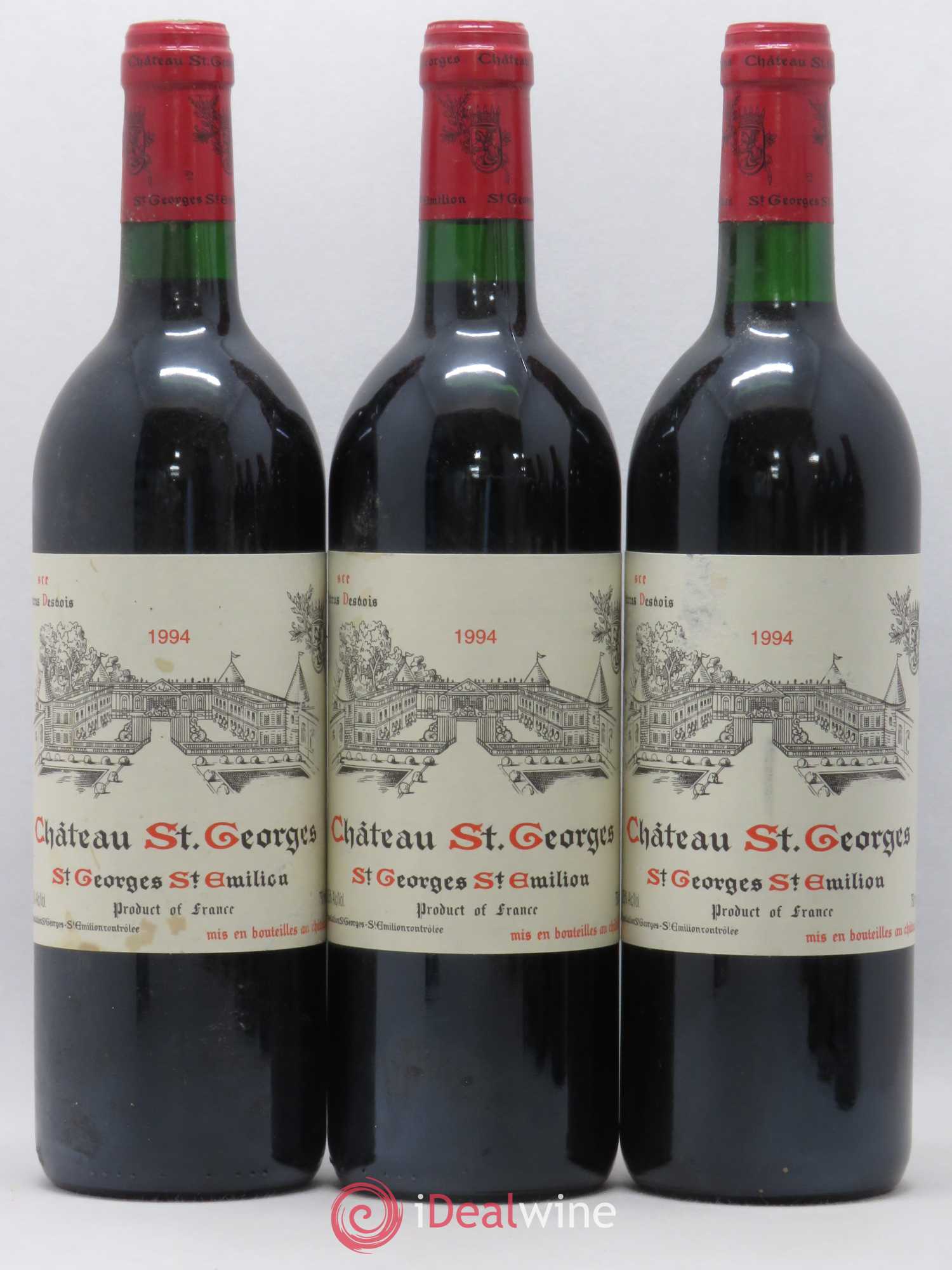 Château Saint-Georges 1994 - Lot de 6 bouteilles - 1