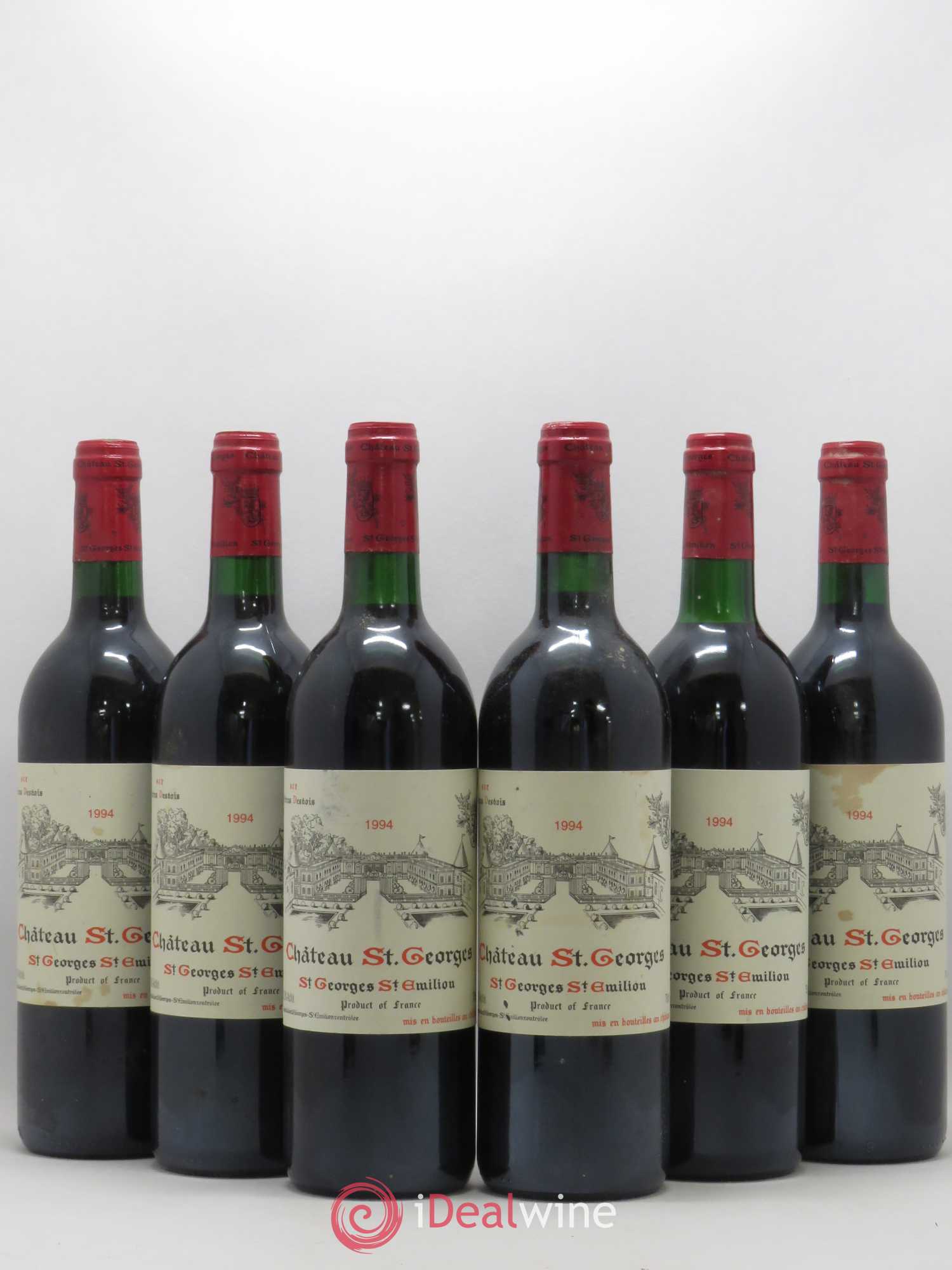 Château Saint-Georges 1994 - Lot de 6 bouteilles - 0