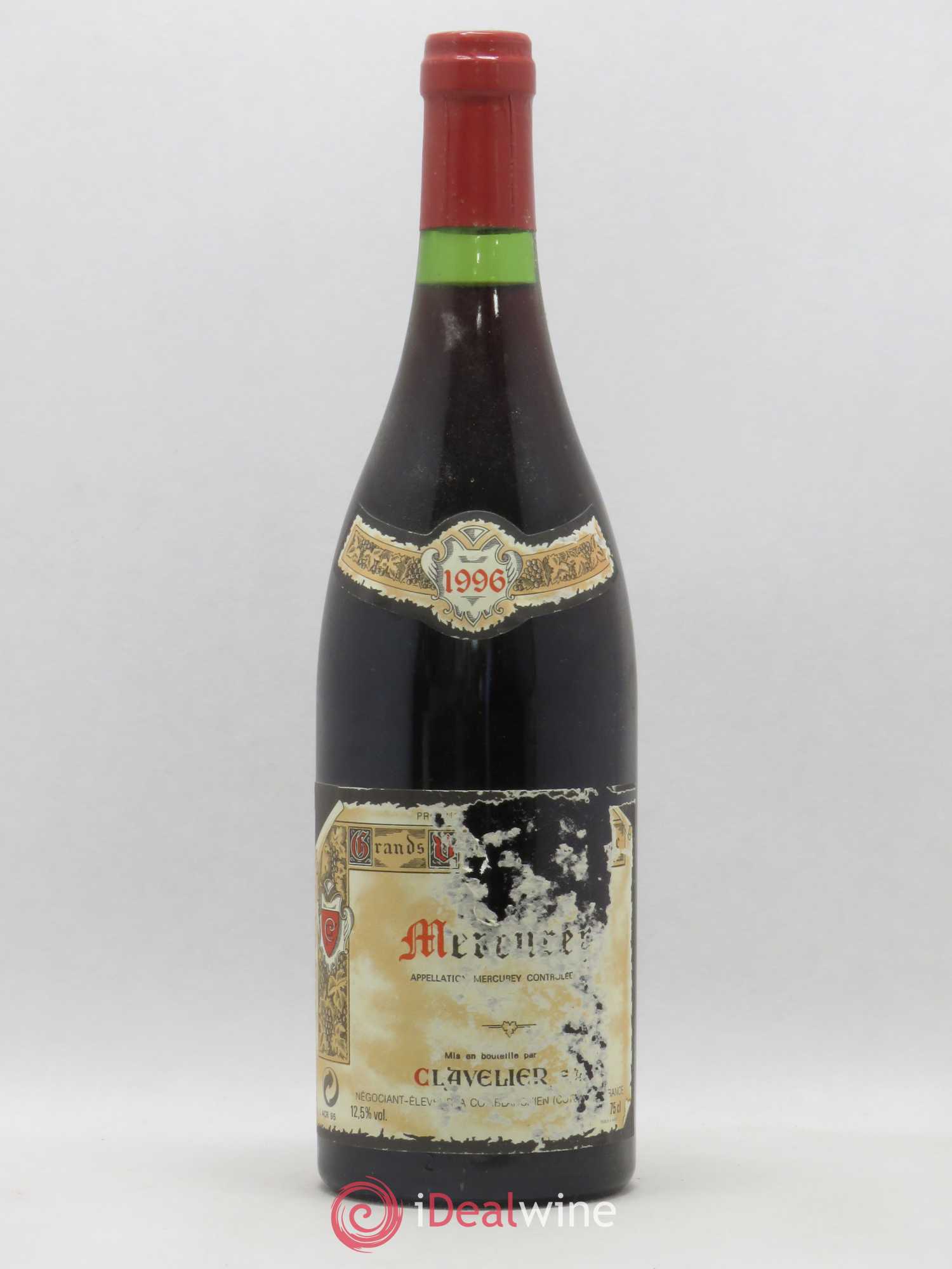 Mercurey Maison Clavelier 1996 - Lot de 1 bouteille - 0